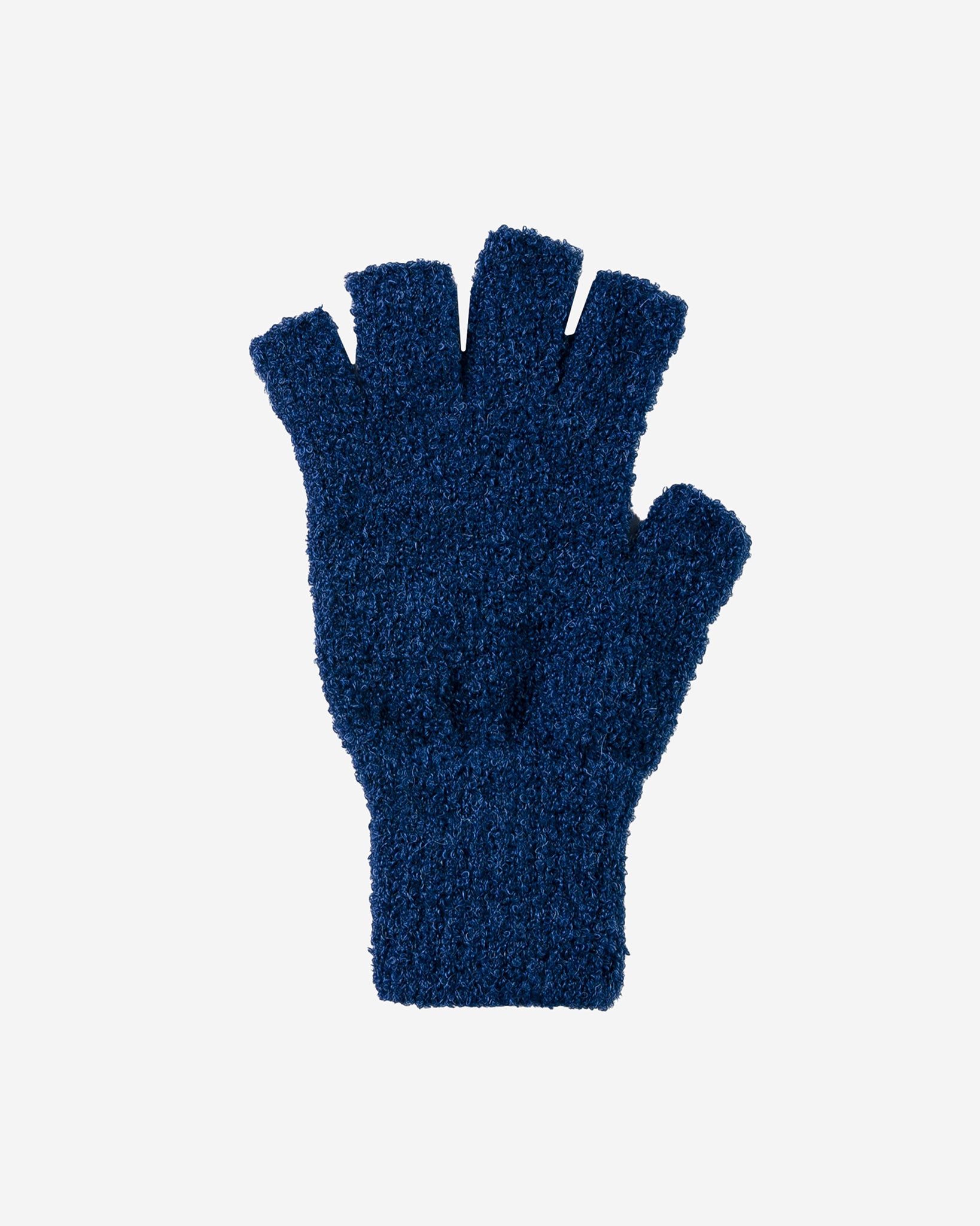 Decka Fingerless Gloves - Navy Blue
