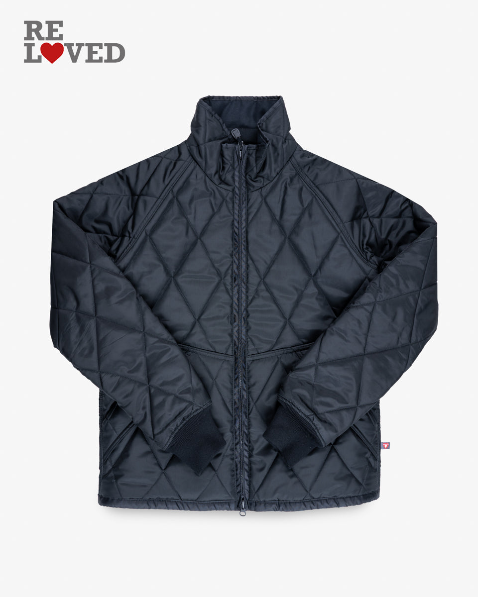 Primaloft® Quilted Rider's Jacket - Black (IHJ-127-BLK ) Size Medium