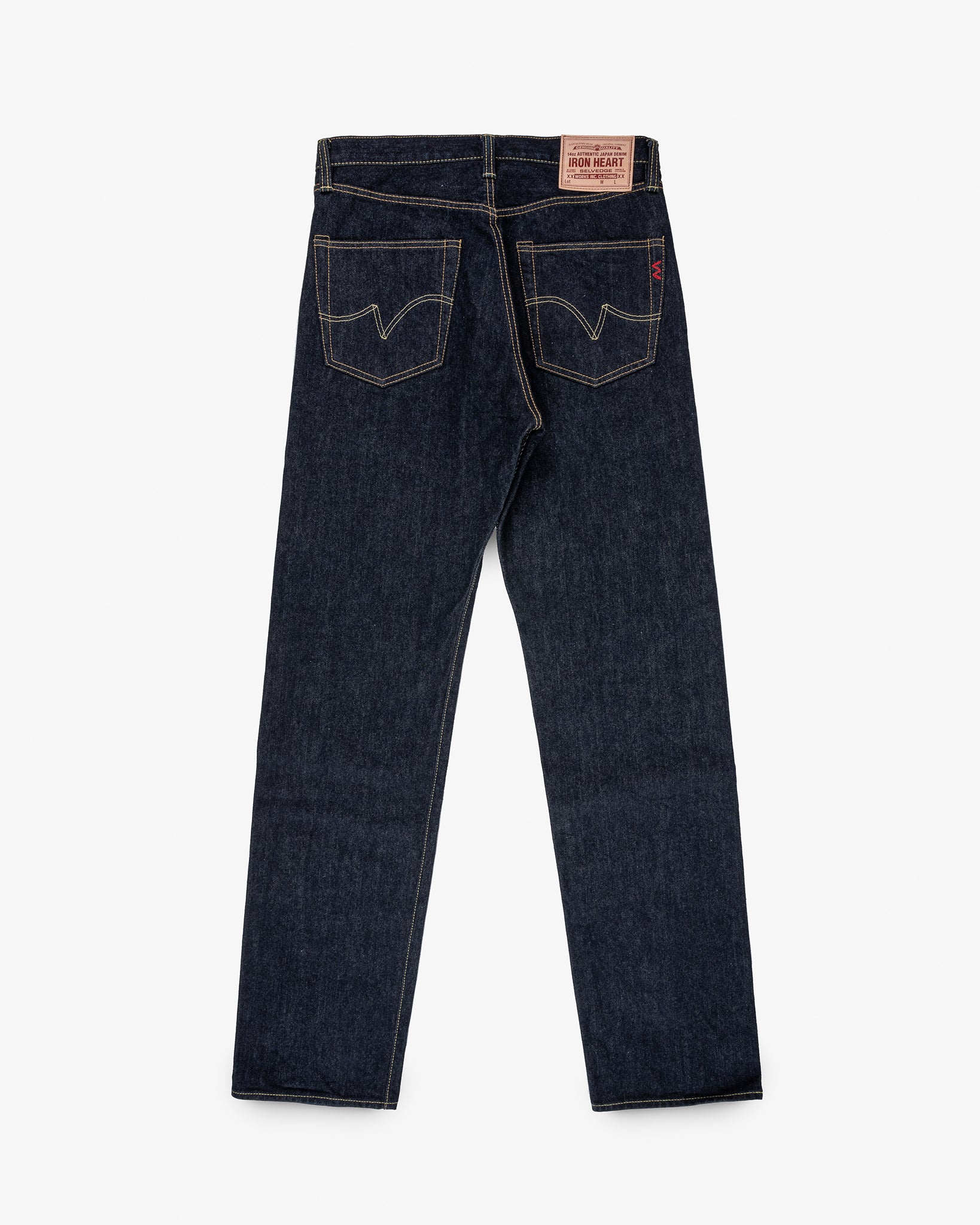 14oz Selvedge Denim "1955" Vintage Tapered Jeans - Indigo