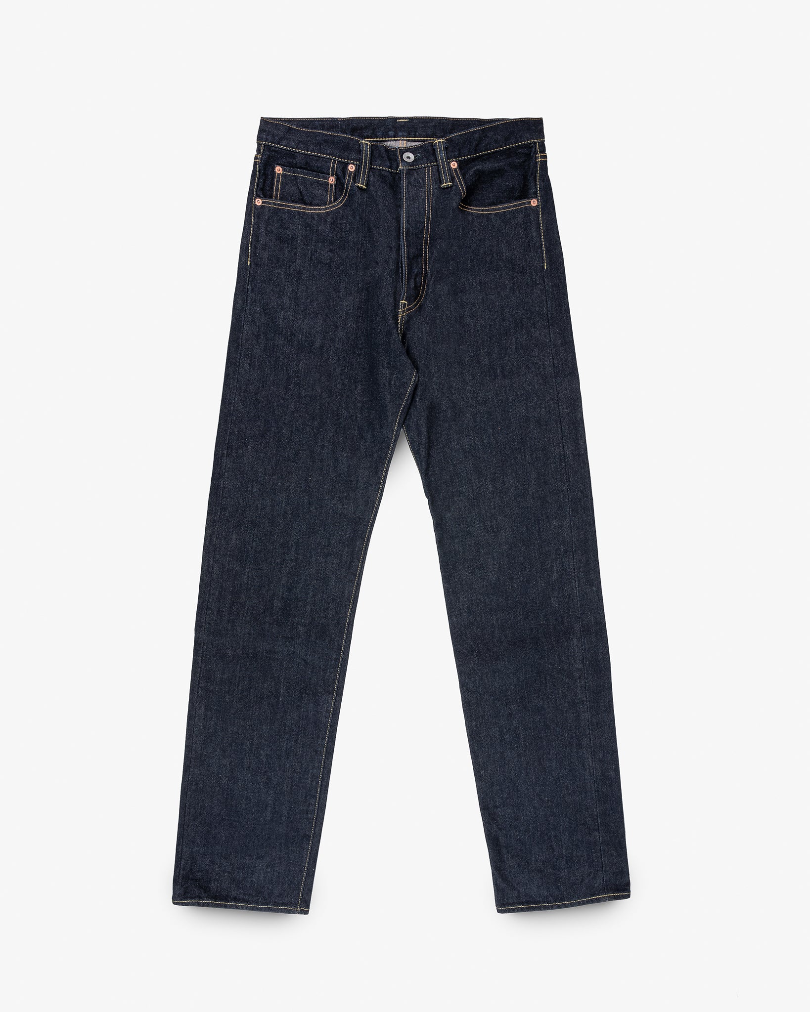 14oz Selvedge Denim "1955" Vintage Tapered Jeans - Indigo