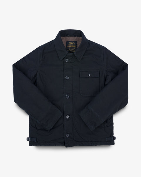 Military Serge A2 Deck Jacket - Black – Iron Heart