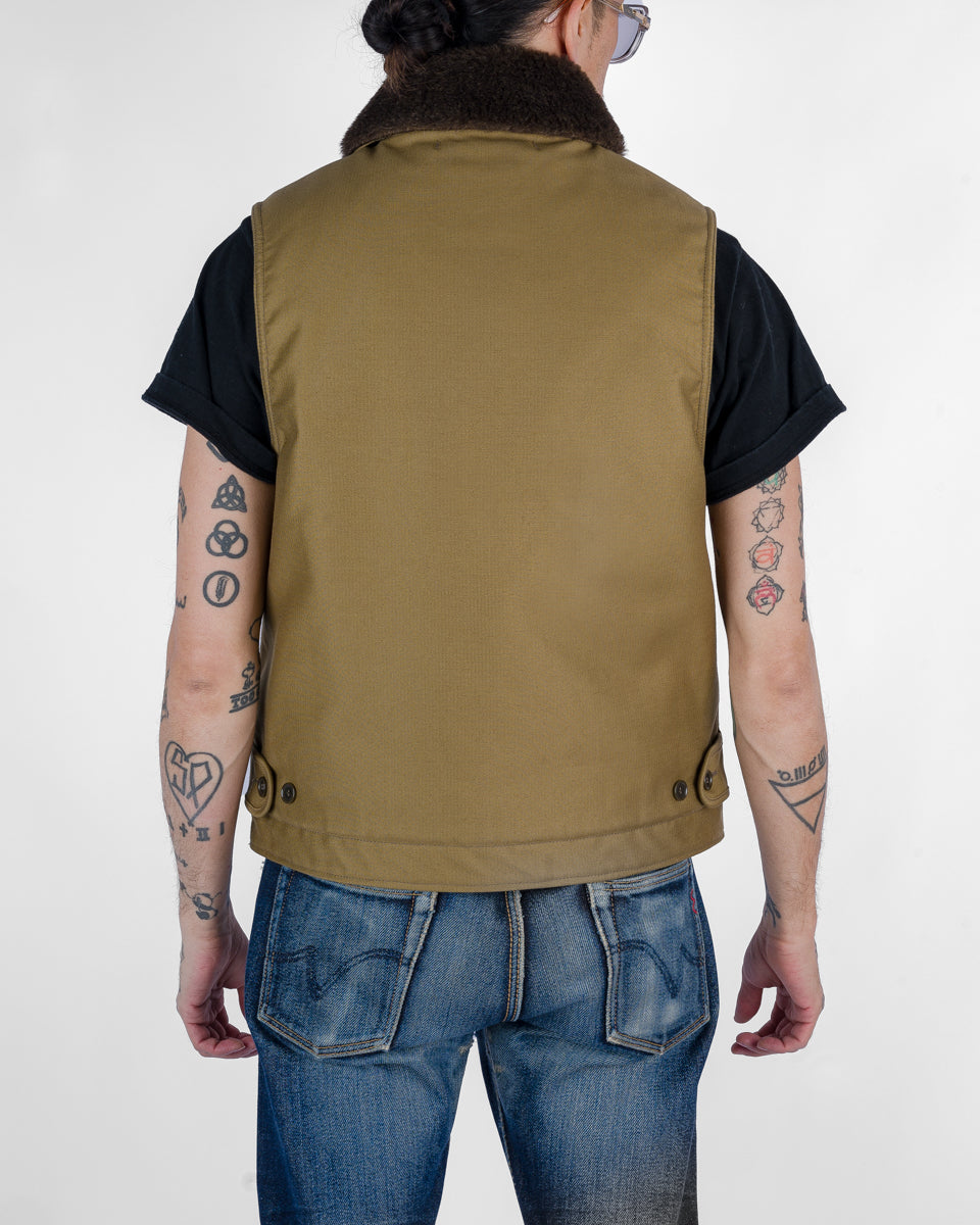 Whipcord N1 Deck Vest - Khaki – Iron Heart