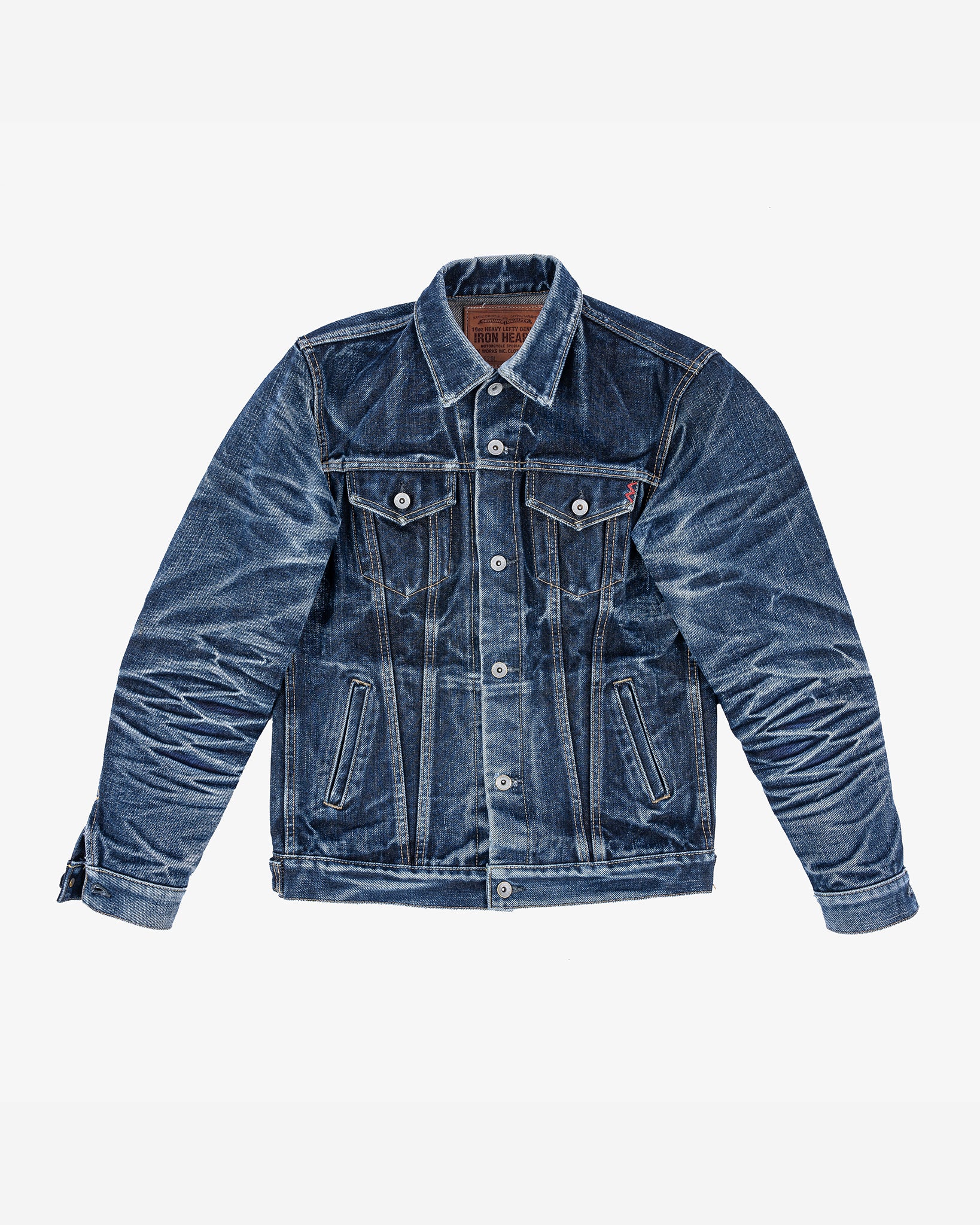 19oz Left-Hand Twill Selevedge Denim - Indigo