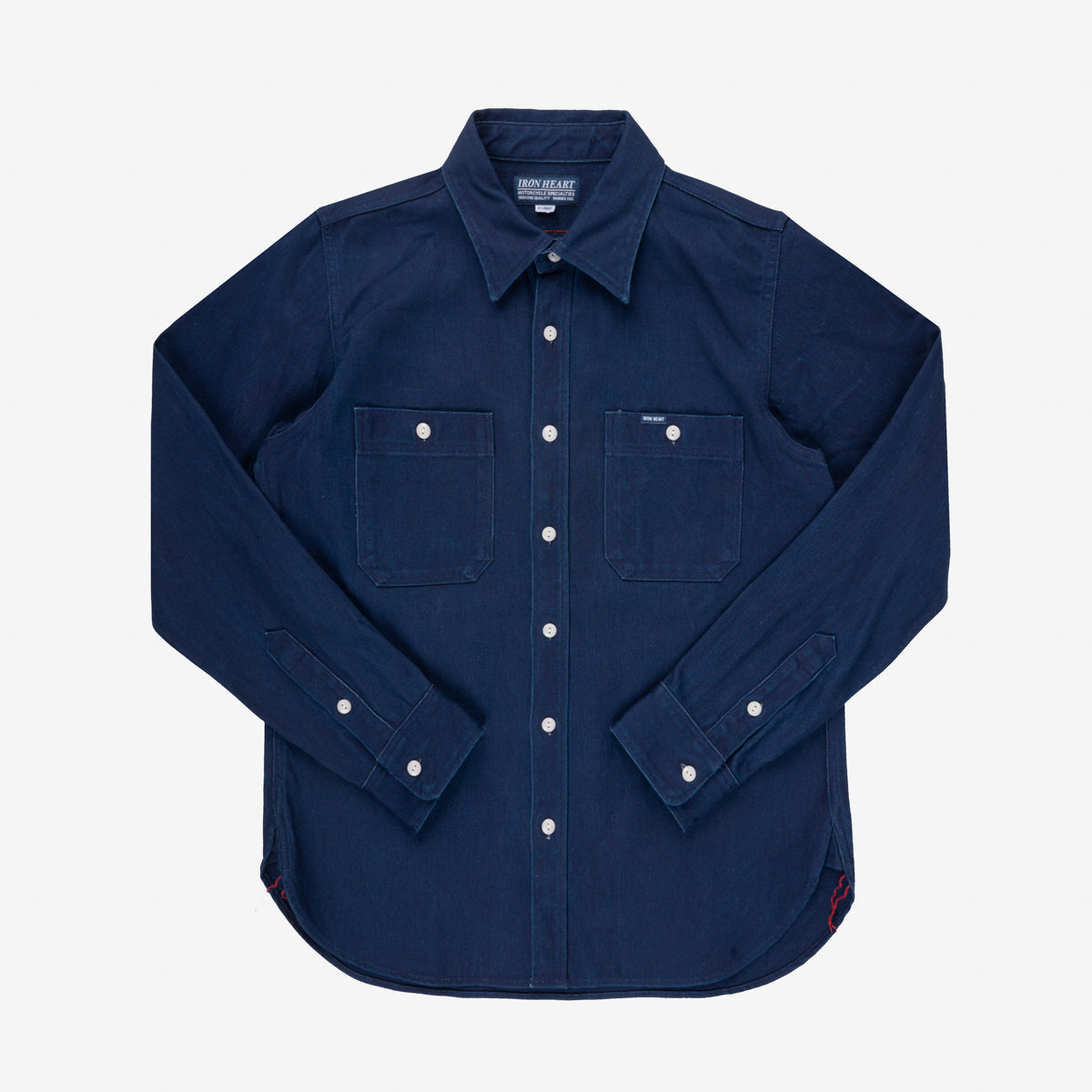 13oz Double Faced Cotton Work Shirt - Indigo