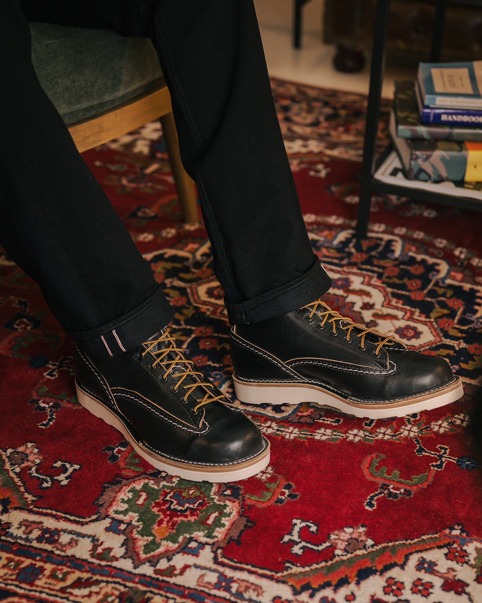 Iron Heart Int'l x Wesco® - 8" Jobmaster® Boot - Black CXL. The "Journeyman"