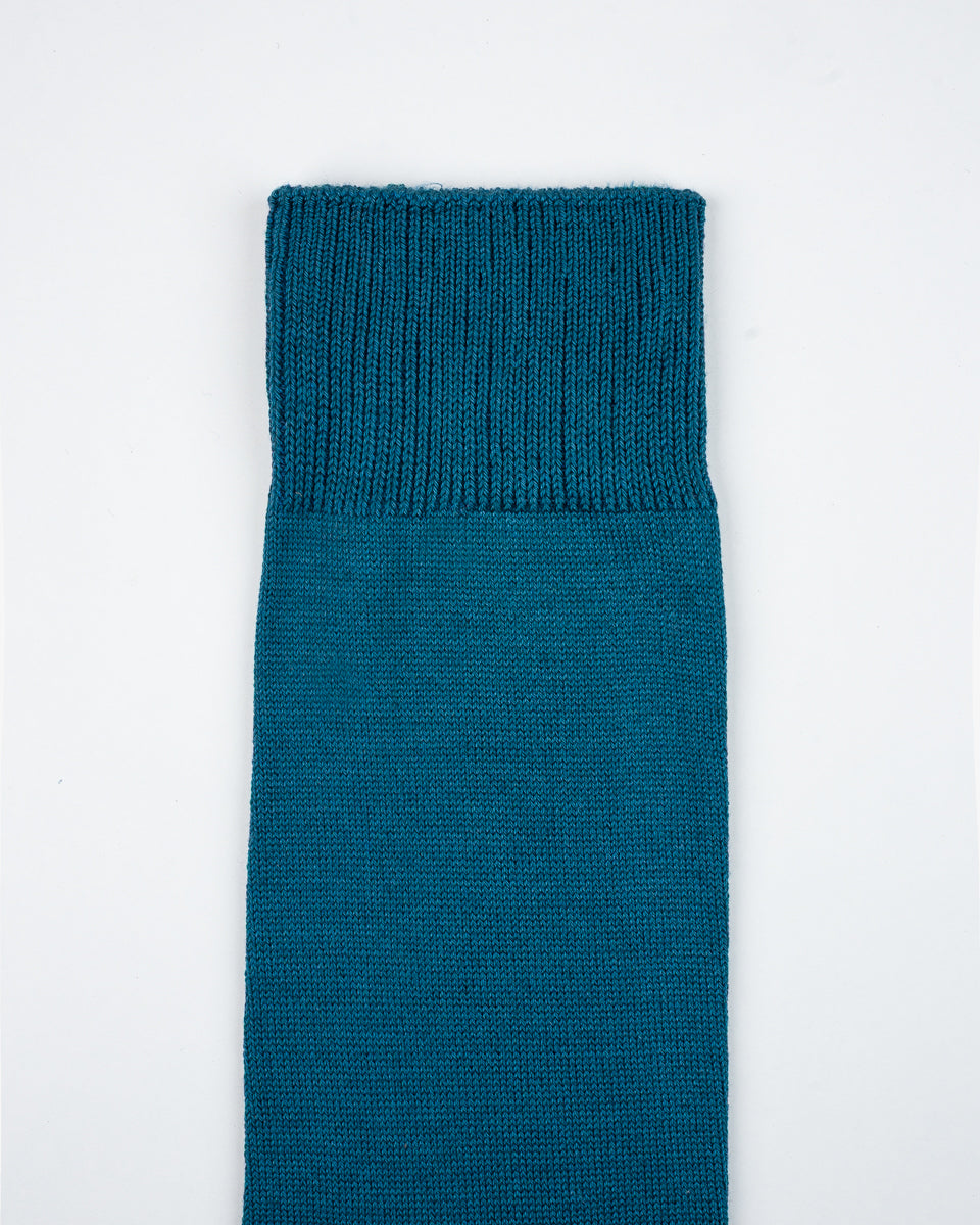 Decka Showatabé Giza Cotton Mercerized Socks - Blue