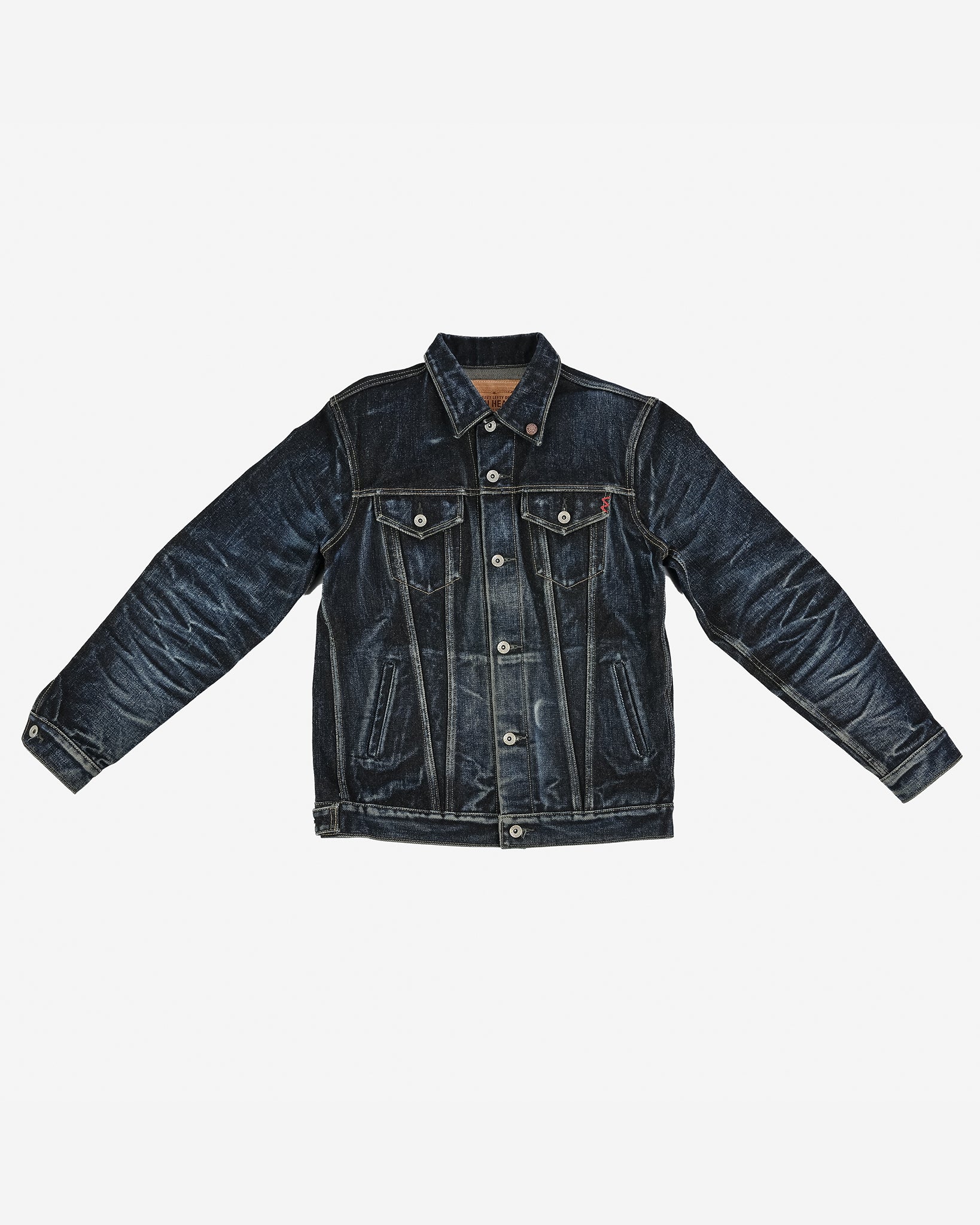 19oz Left-Hand Twill Selevedge Denim - Indigo