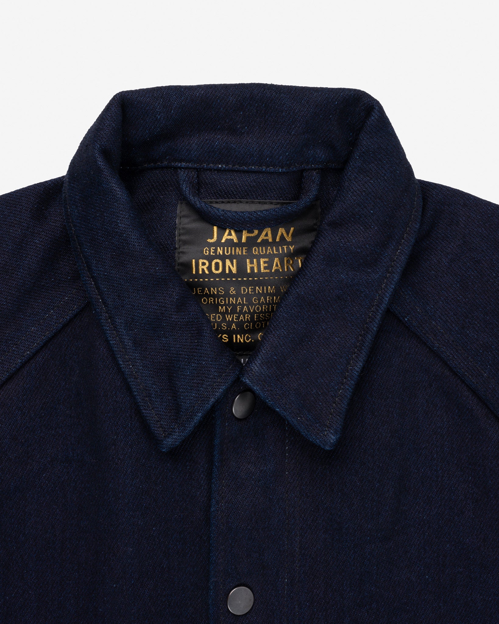 21oz Serge Windbreaker - Indigo – Iron Heart