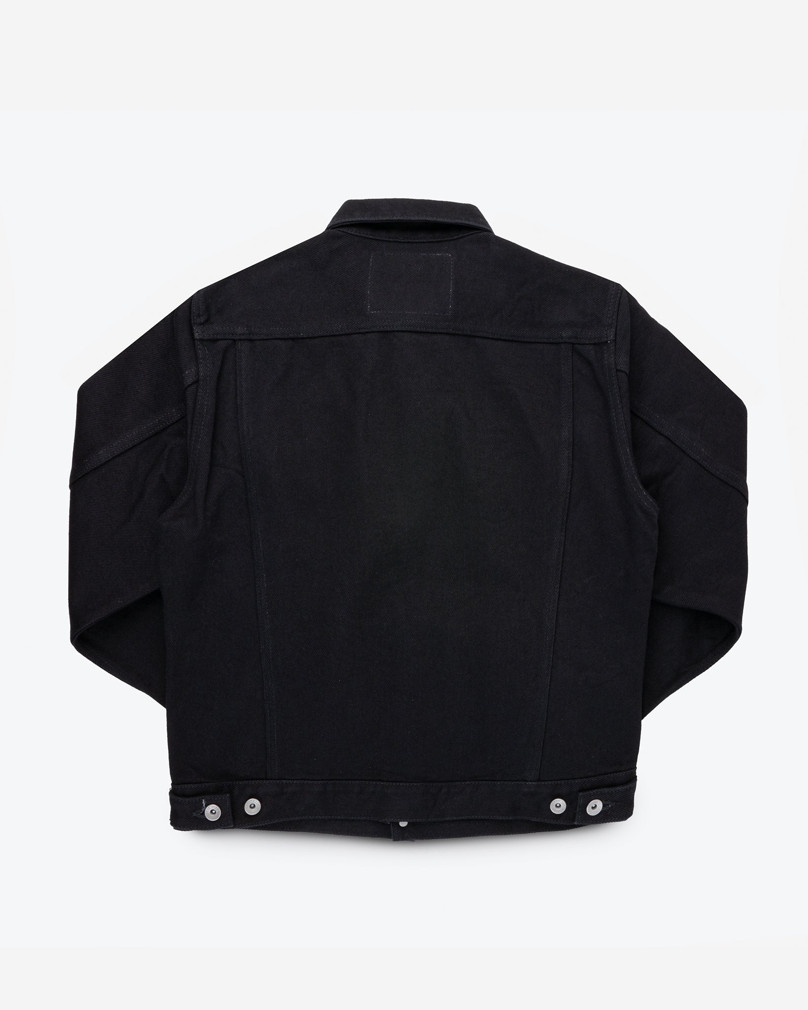 Iron Heart 21oz Superblack Fades To Grey Japanese Denim Type