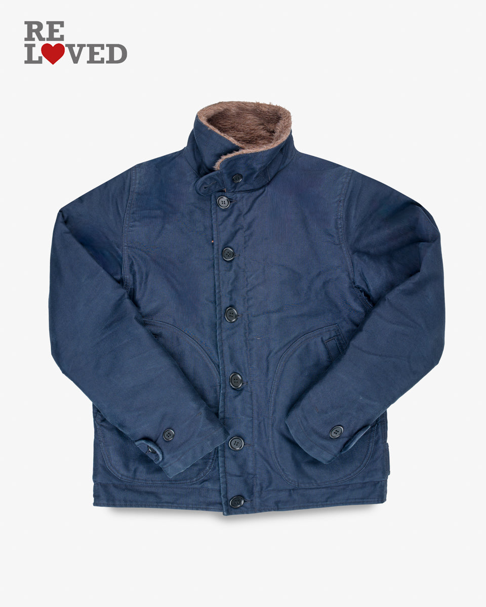 Whipcord N1 Deck Jacket - Navy (IHM-29-NVY) Size S