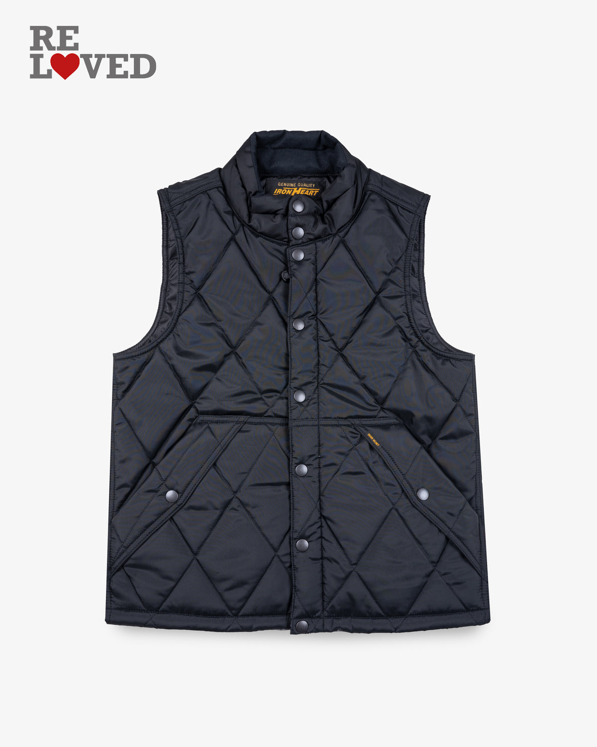 Primaloft® Gold Quilted Vest - Black (IHV-44-BLK) Size Ladies-Medium