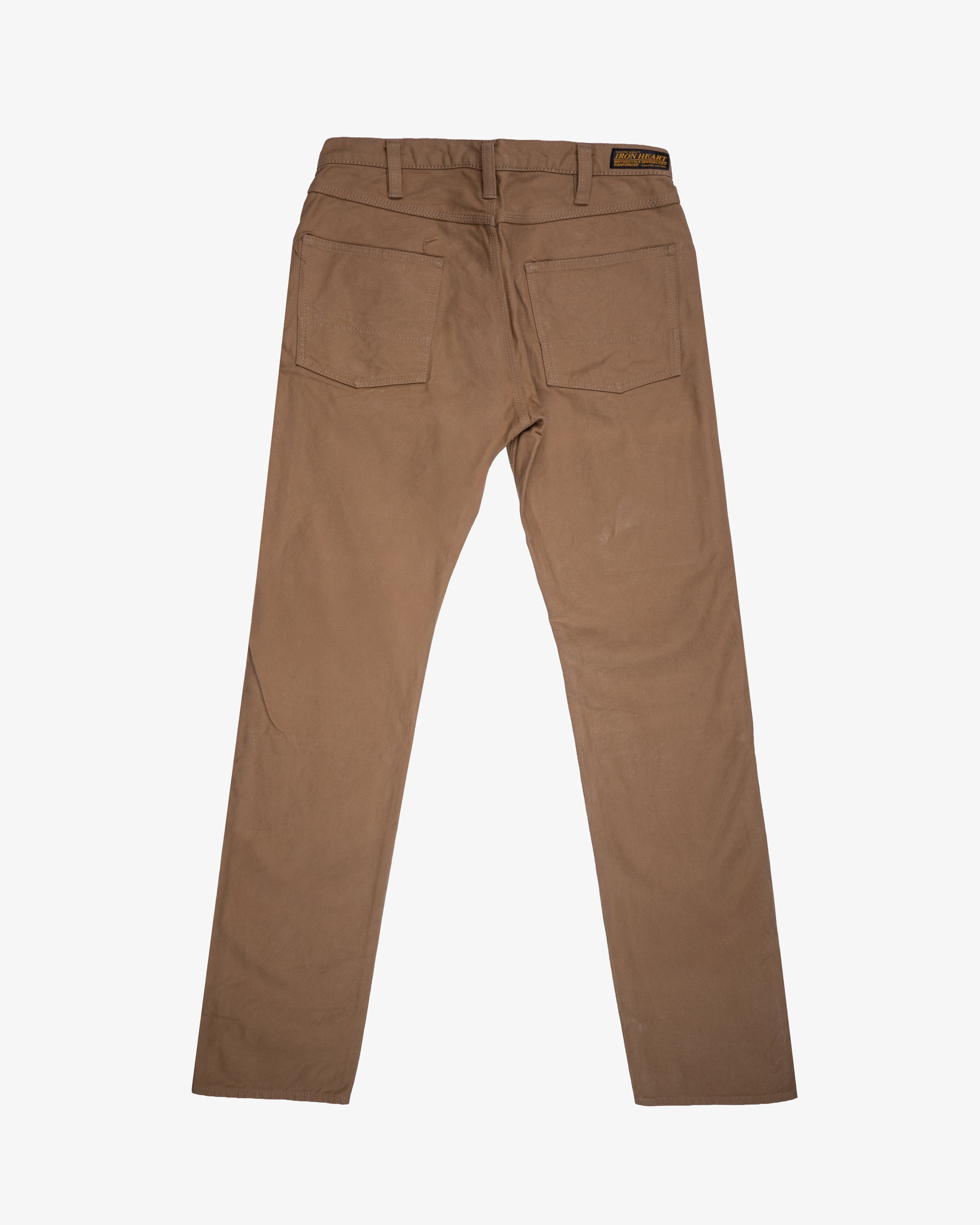 12oz Swedish Serge Double Fronted Work Pants - Mocha (IHDR-602-MOC) Tag 32, Hemmed to 34.0"