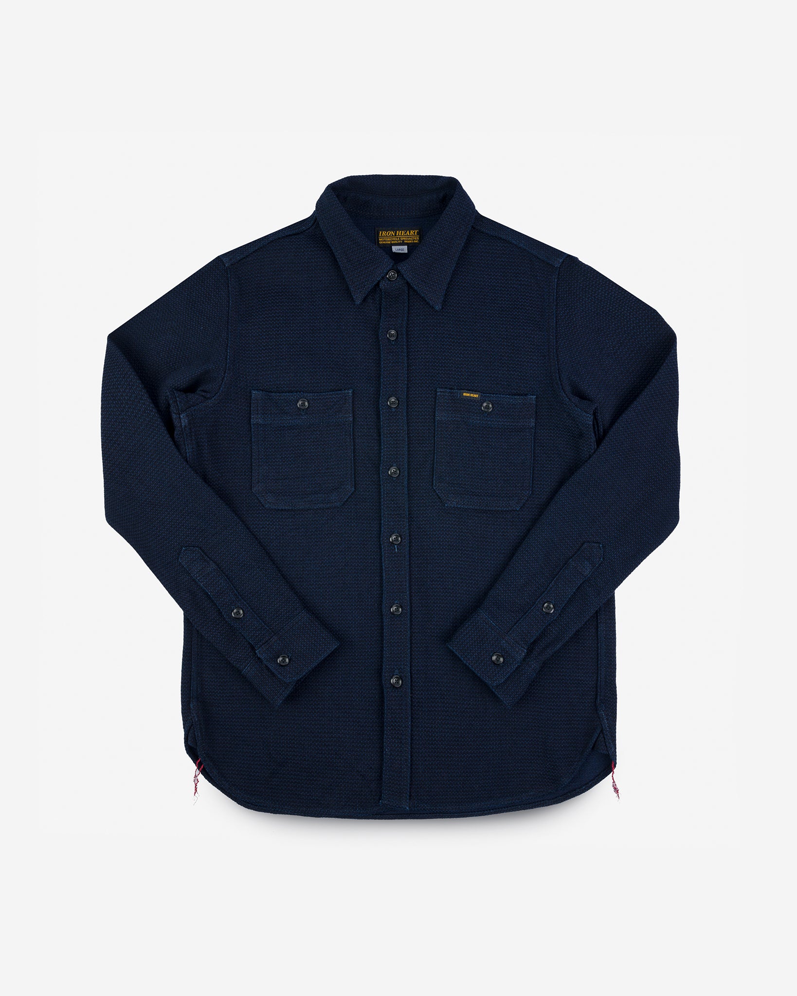 12oz Dobby Cloth Work Shirt - Indigo
