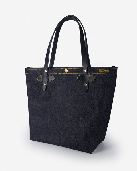 25oz Selvedge Denim Tote Bag - Indigo – Iron Heart