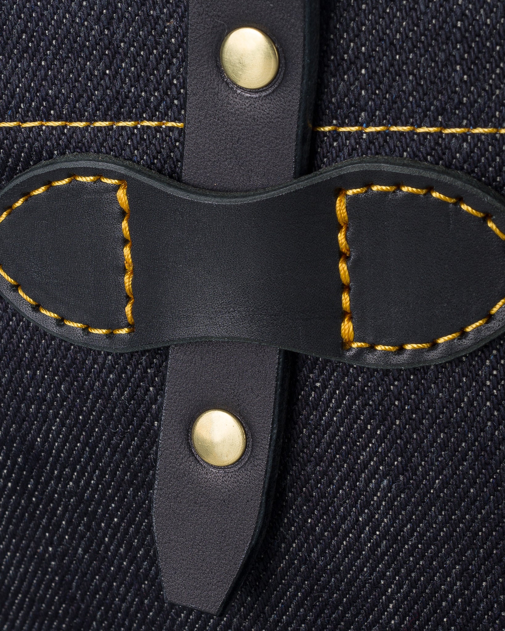 25oz Selvedge Denim Tote Bag - Indigo – Iron Heart