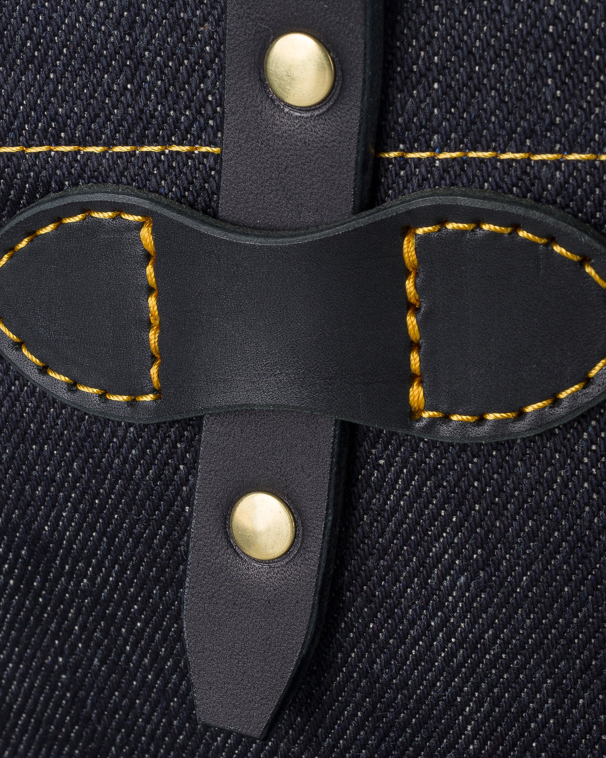 25oz Selvedge Denim Tote Bag - Indigo – Iron Heart