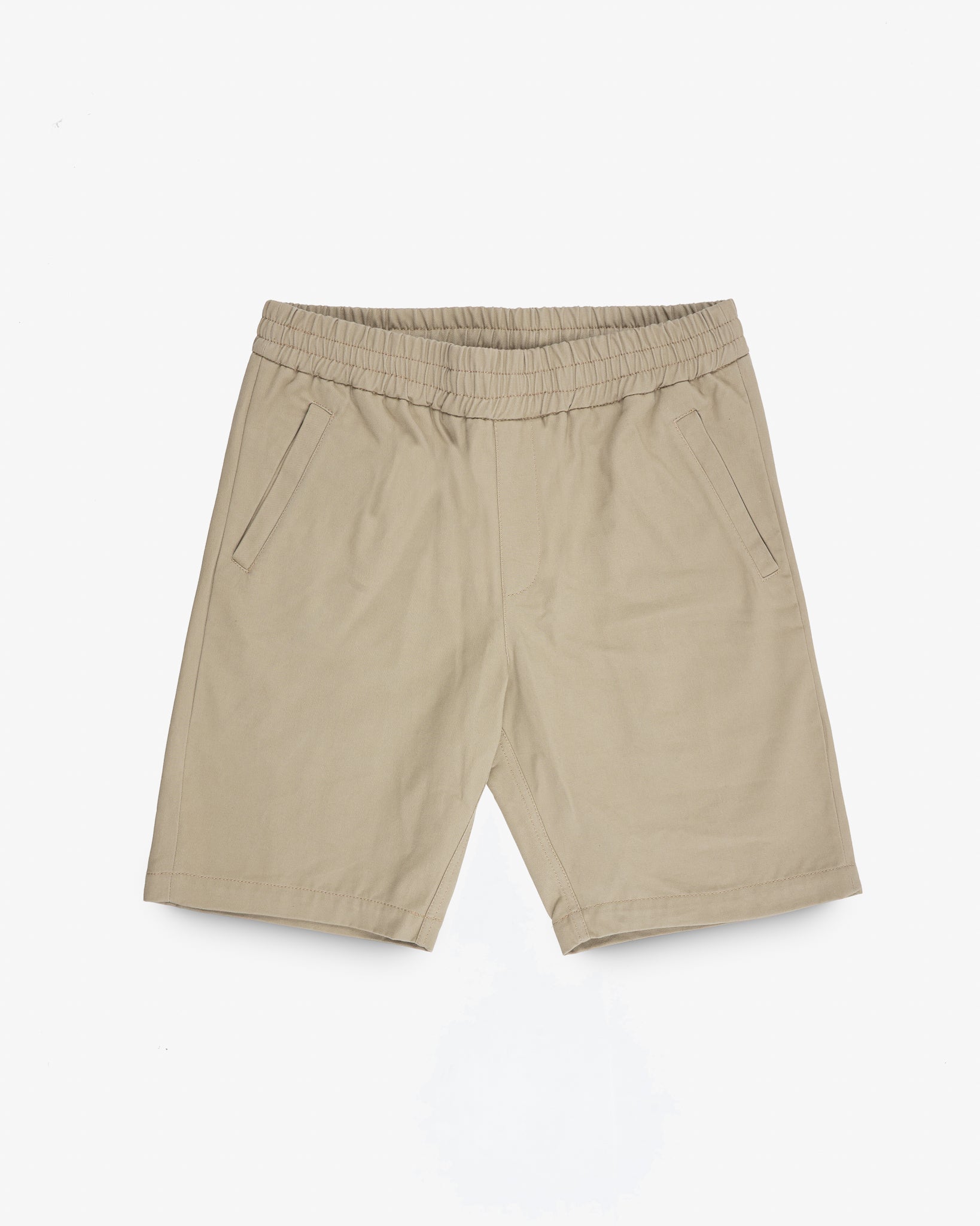 8oz Japanese Sanded Drill Shorts - Taupe