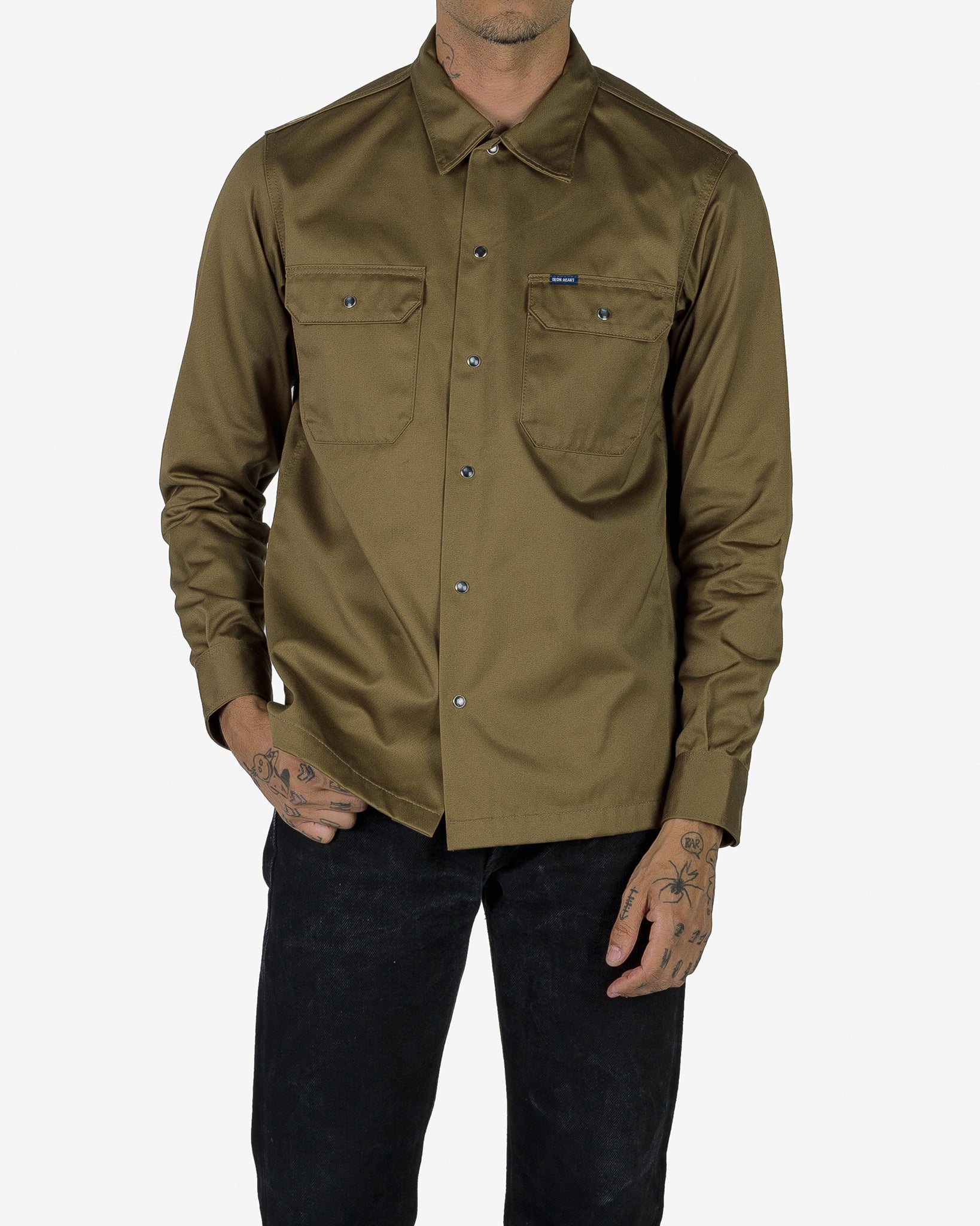 9oz T/C Mechanic Shirt - Brown