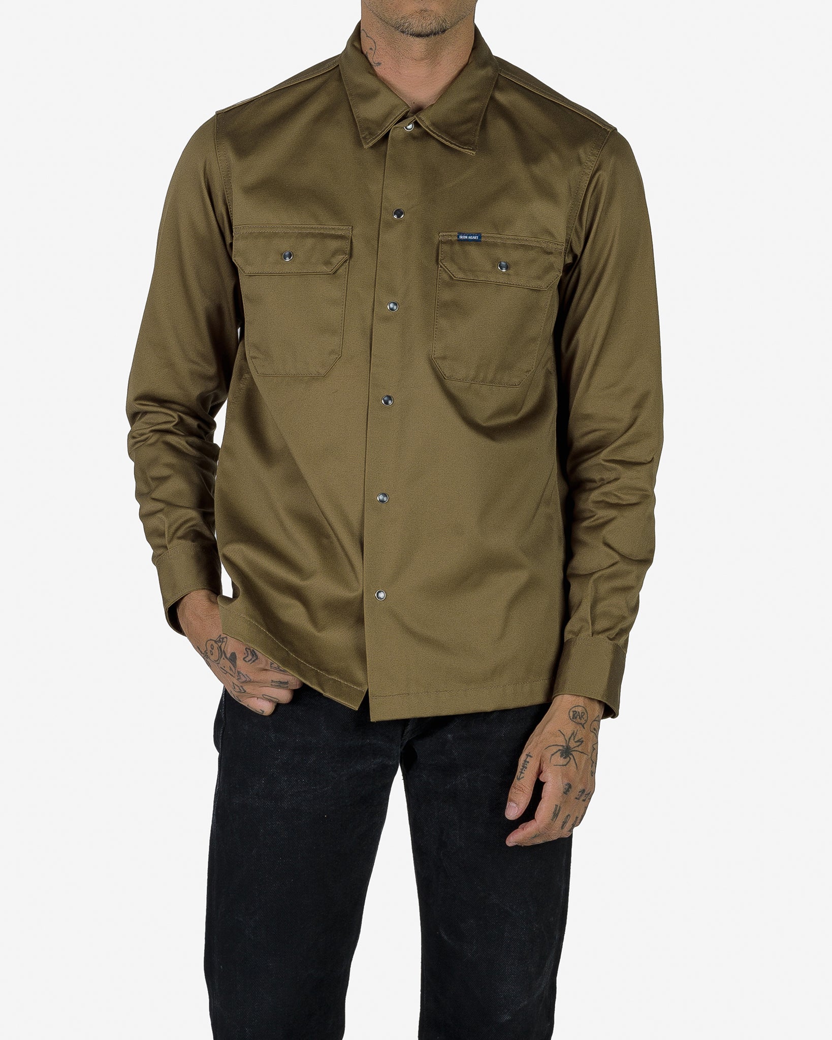 9oz T/C Mechanic Shirt - Brown