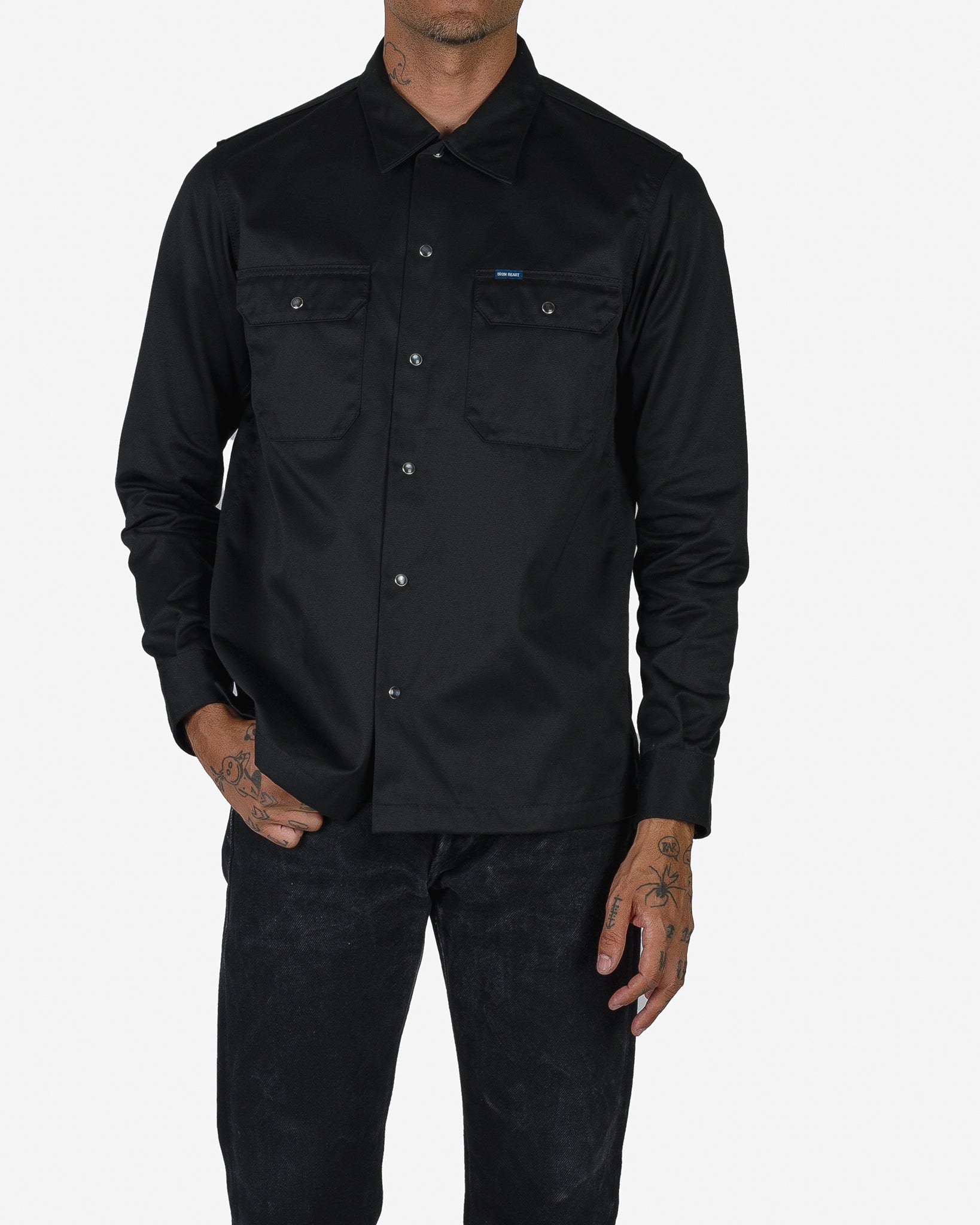 9oz T/C Mechanic Shirt - Black