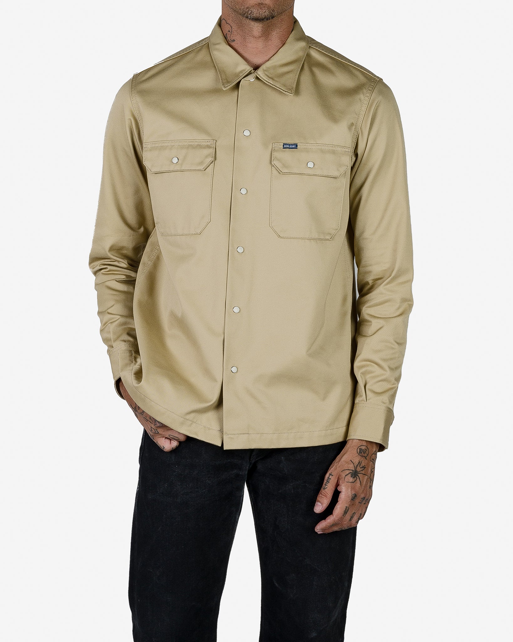 9oz T/C Mechanic Shirt - Beige