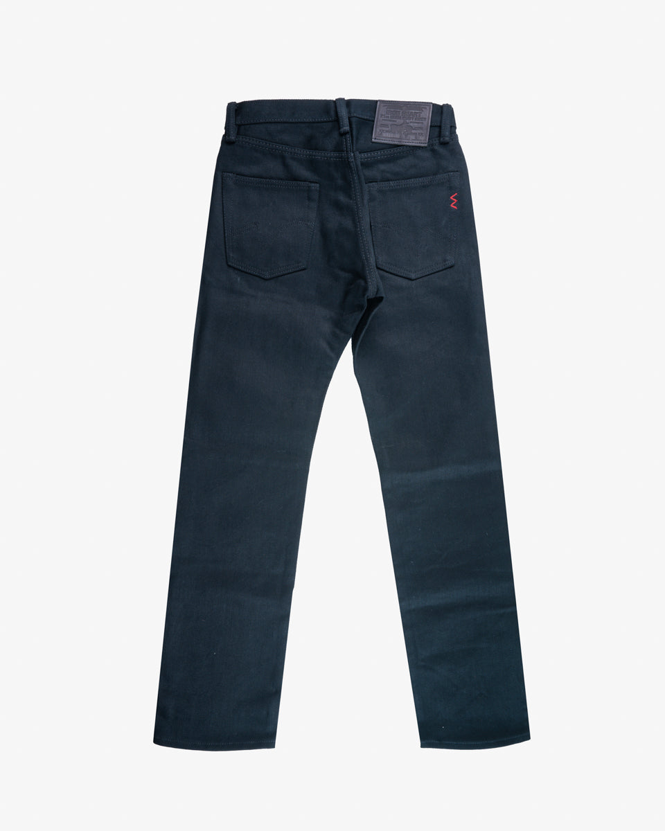 21oz Selvedge Denim Straight Cut - Superblack Non-Fade (IH-634S-SB) Tag 29, Hemmed to 31.0"
