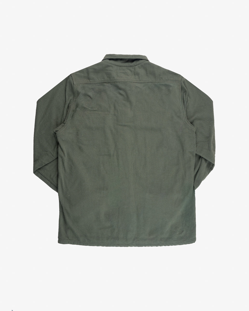 10oz Recycled Nylon Mechanic Work Shirt - Olive Drab Green (IHSH-346-ODG) Size XL