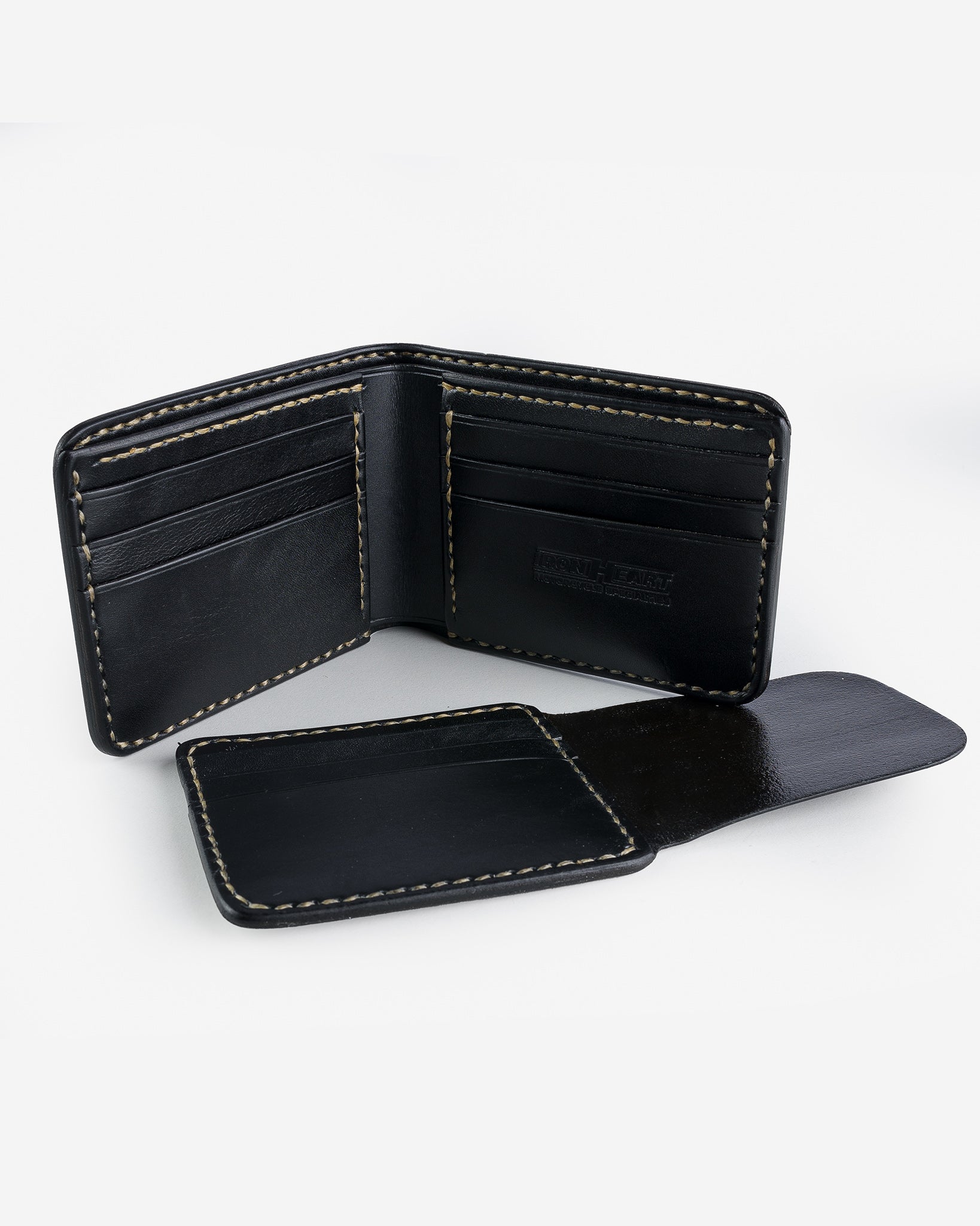 Slimline Small Shell Cordovan Wallet - Green – Iron Heart