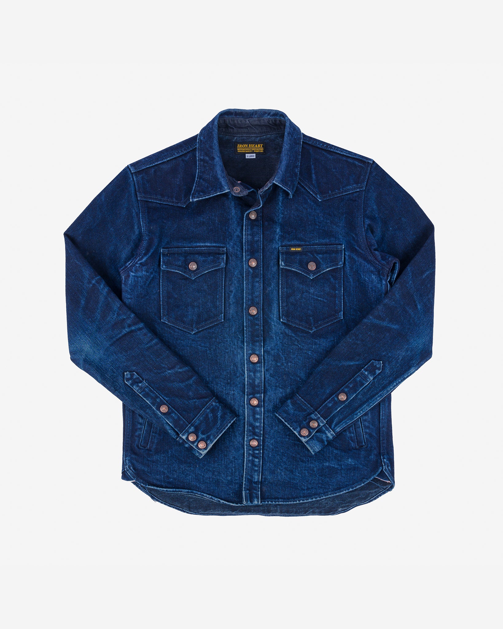 19oz Selvedge Denim - Indigo/Black