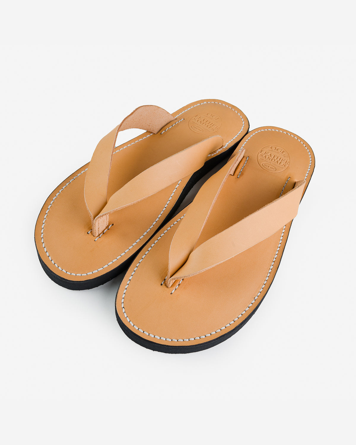 OGL X Dr. Sole Leather Thong Sandals