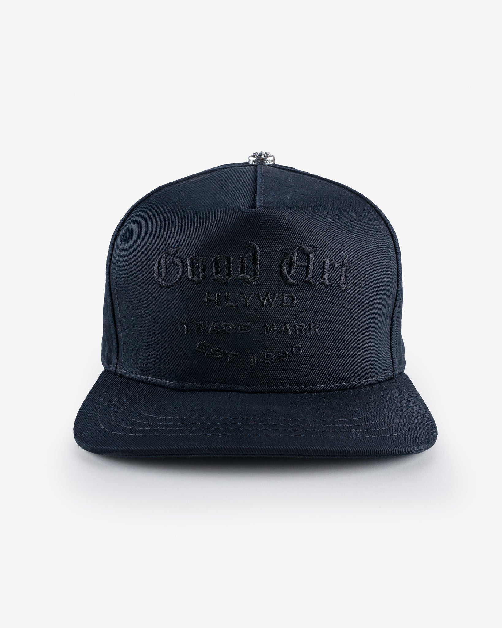 GOOD ART HLYWD Trunk Logo High Crown Snapback Cap - Black