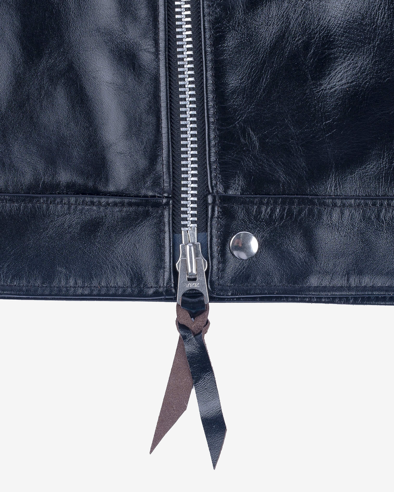 Japanese Horsehide Double Motorcycle Jacket - Black – Iron Heart