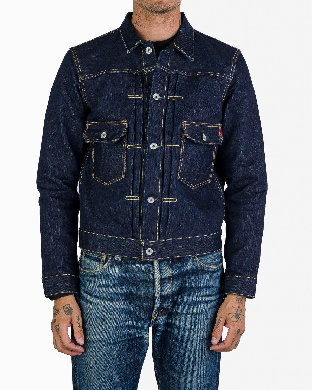 19oz Selvedge Denim Type II Jacket - Indigo – Iron Heart