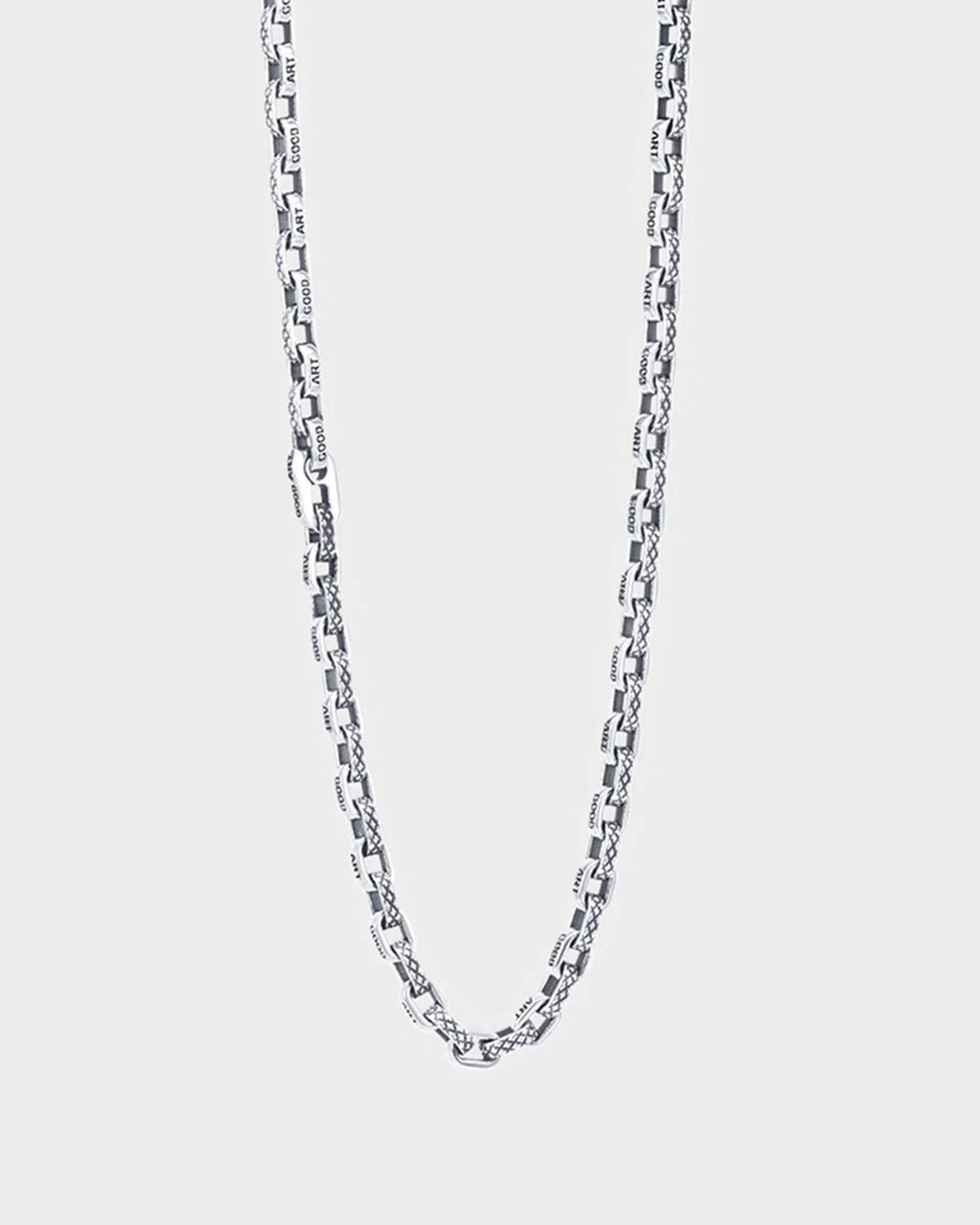 GOOD ART HLYWD Pequeño Chain Goosebumps At 21" - Sterling Silver
