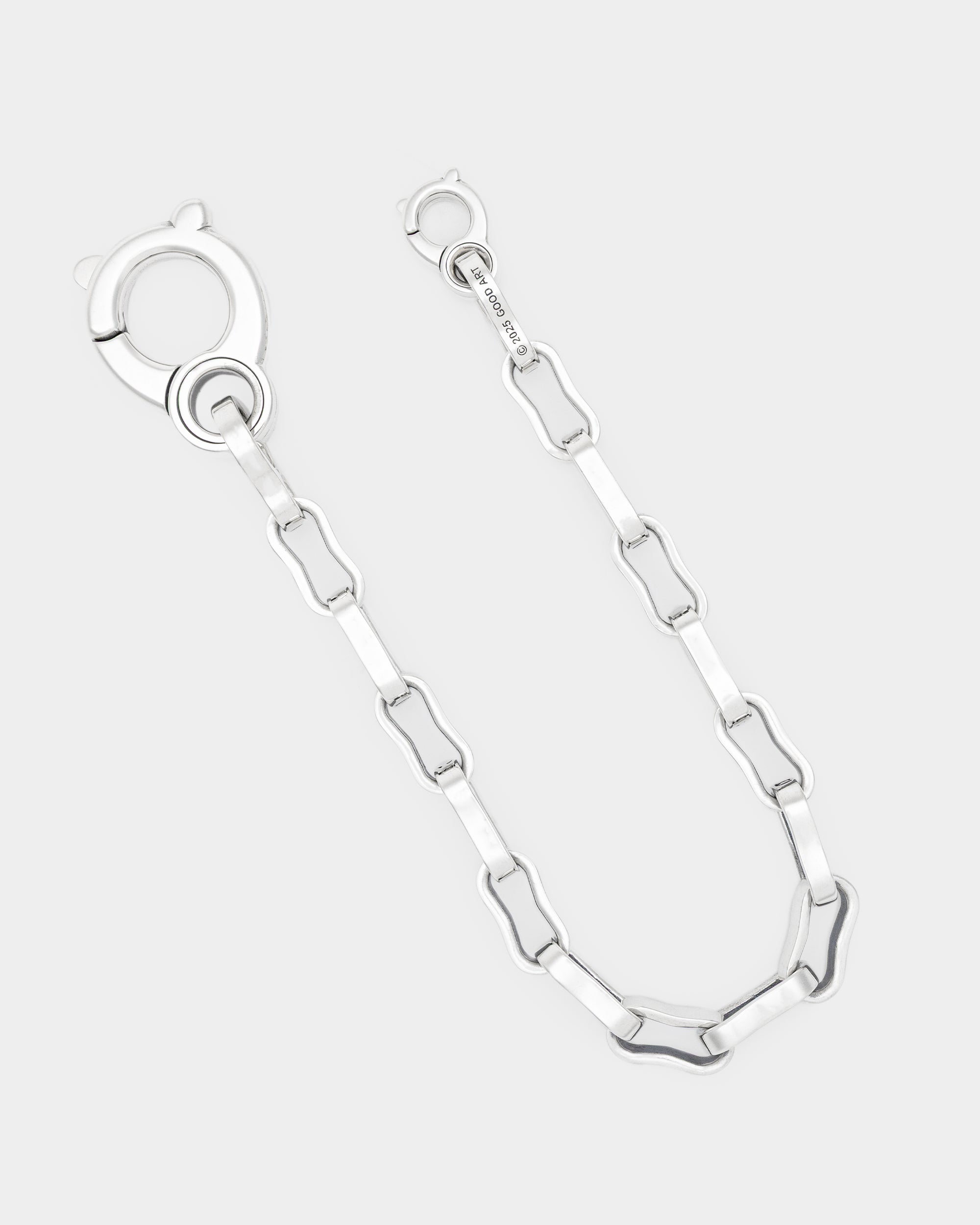 GOOD ART HLYWD Bottle Chain Wallet Chain Size B - Sterling Silver