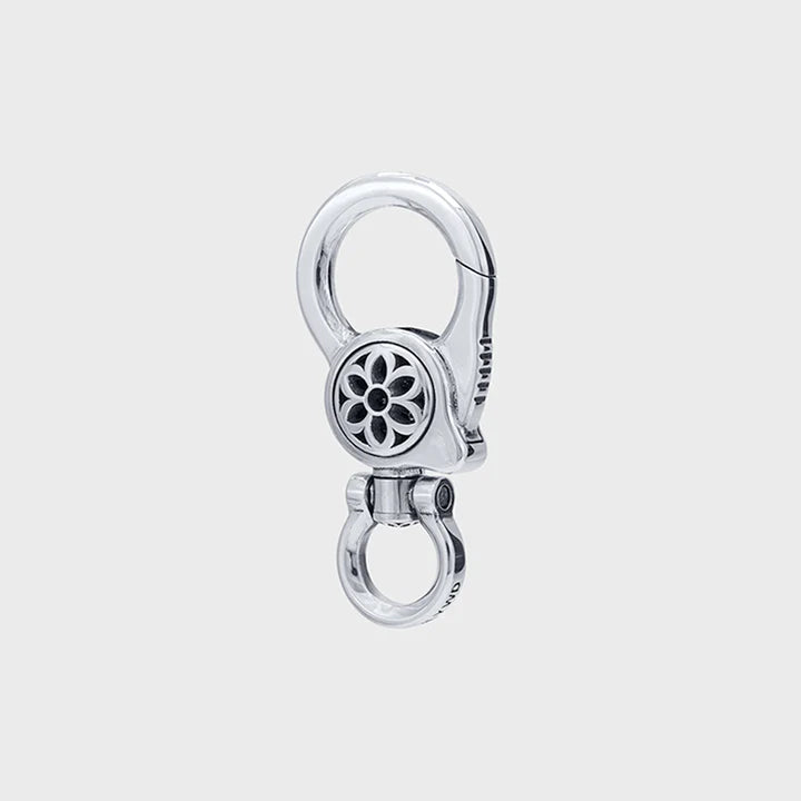 GOOD ART HLYWD Clip 8 Keychain Size A - Sterling Silver