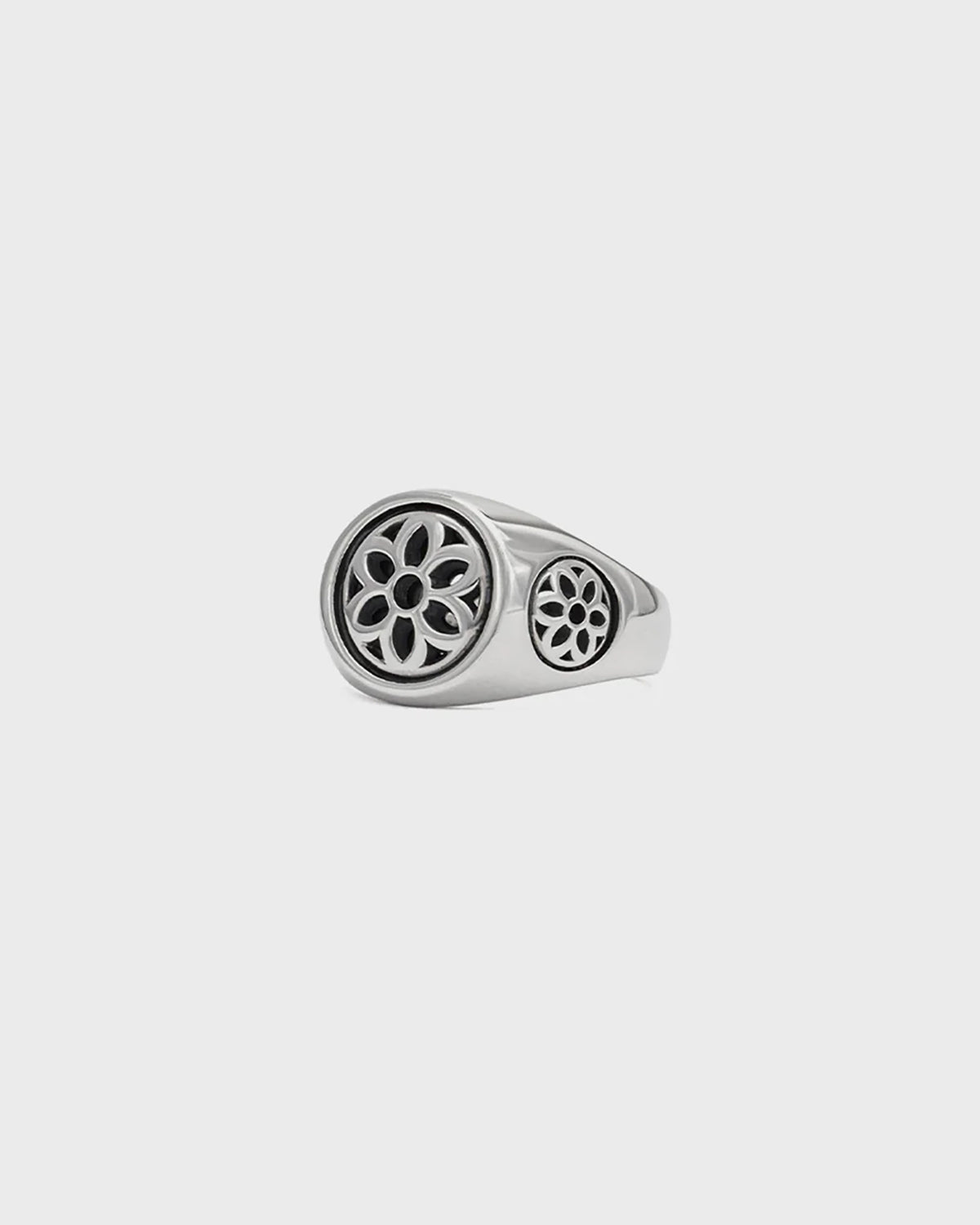 GOOD ART HLYWD Club Ring Single Tone Size Small - Sterling Silver