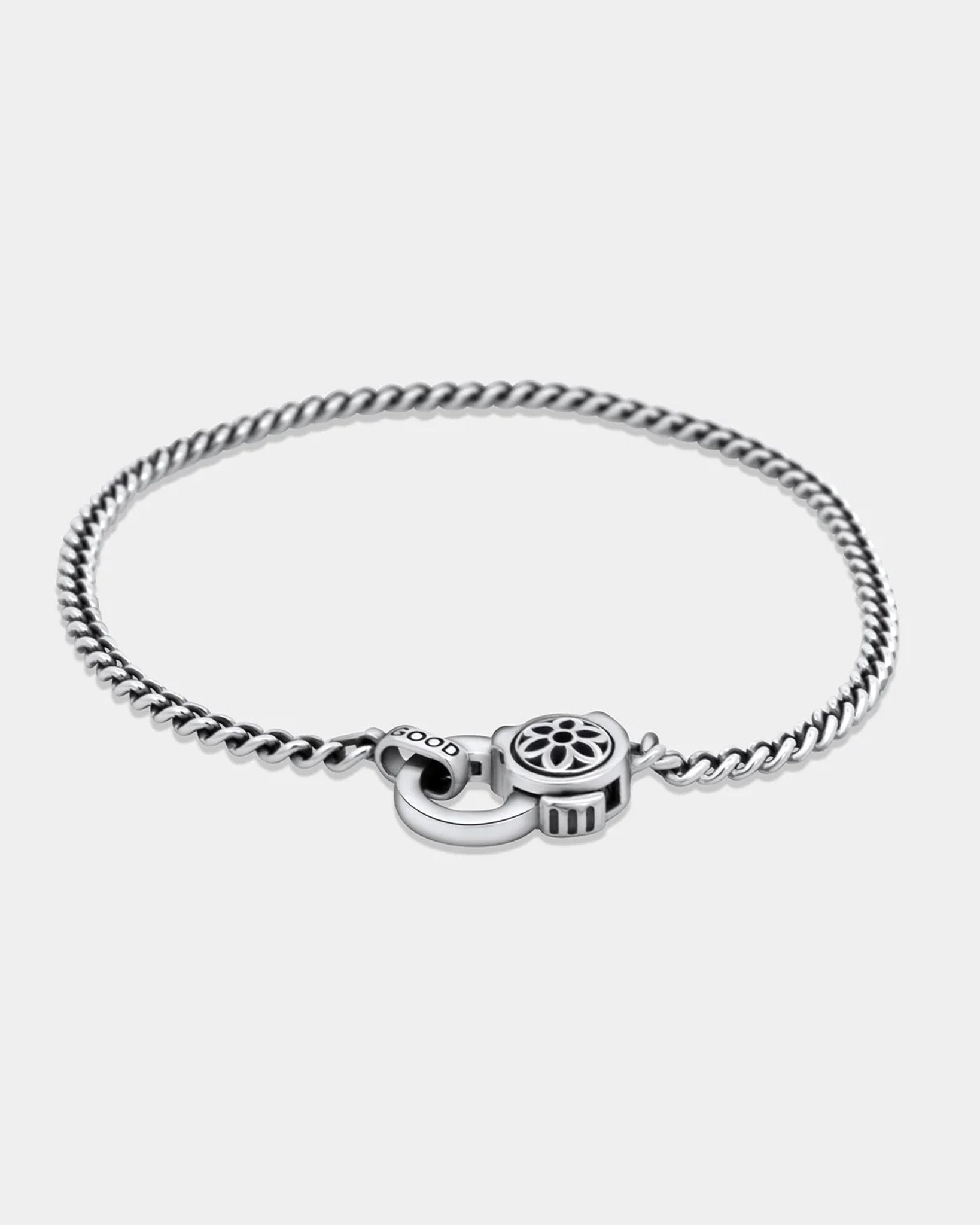 GOOD ART HLYWD Curb Chain Bracelet Size 4A - Sterling Silver