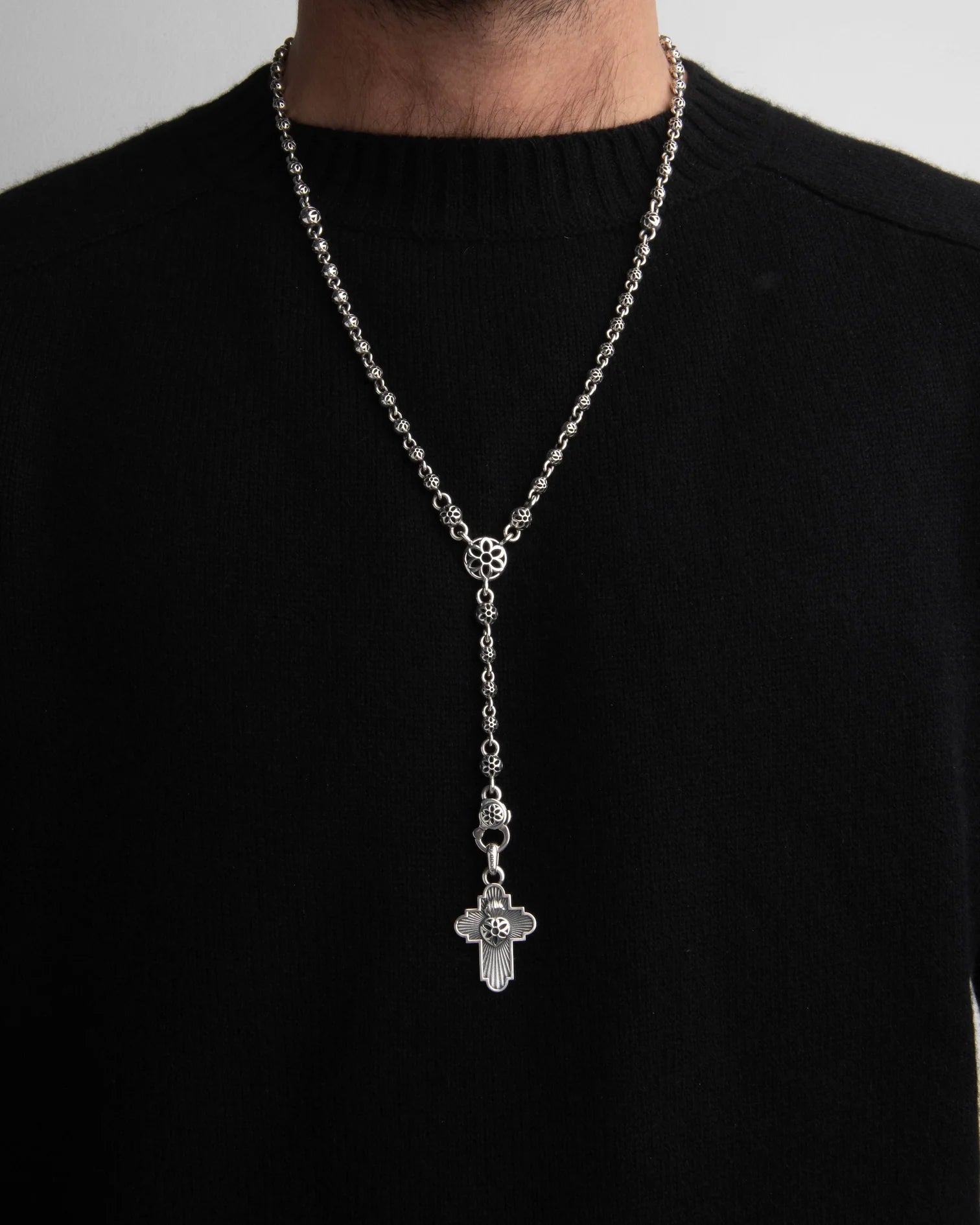GOOD ART HLYWD Jimmy Cross Pendant Size AA - Sterling Silver GOOD ART HLYWD Jimmy Cross Pendant Size AA - Sterling Silver