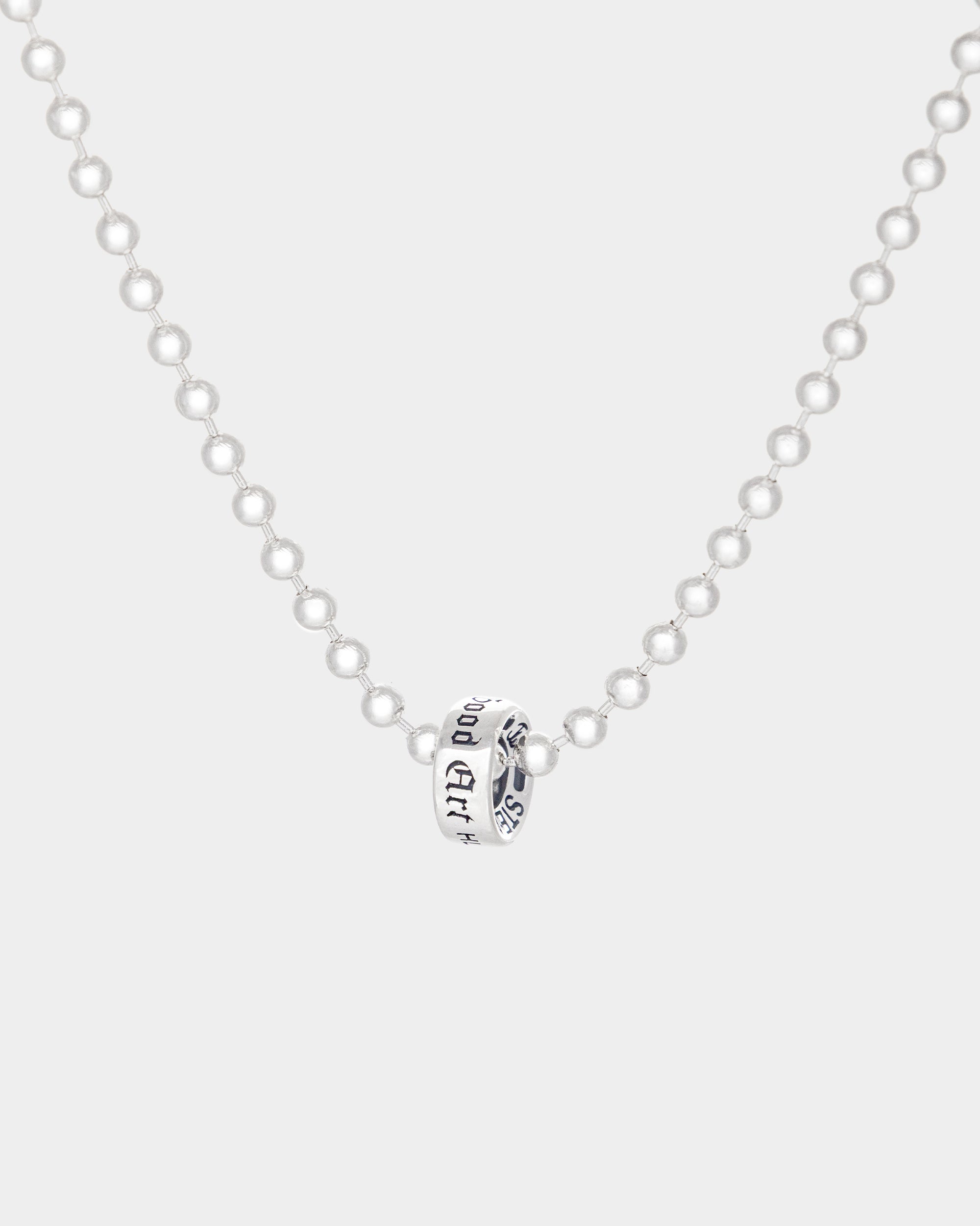 GOOD ART HLYWD Pop Lock Good Art Logo Necklace 2A - Sterling