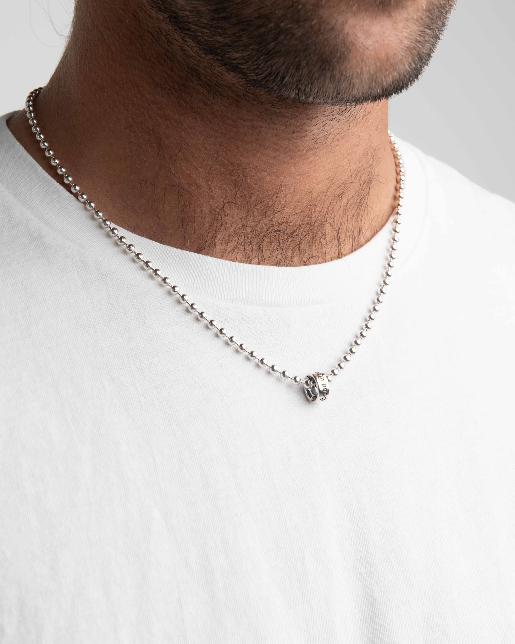 GOOD ART HLYWD Pop Lock Good Art Logo Necklace 2A - Sterling