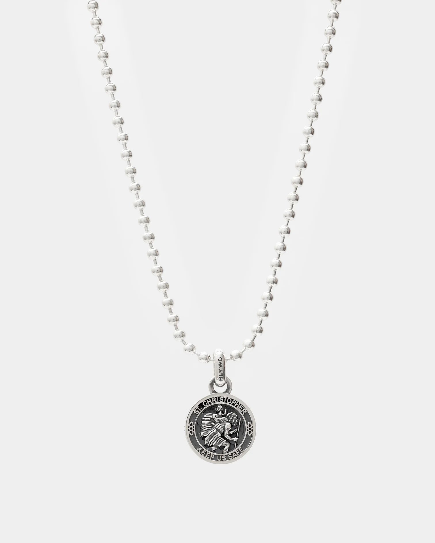 GOOD ART HLYWD Saint Christopher Pendant Size A - Sterling Silver