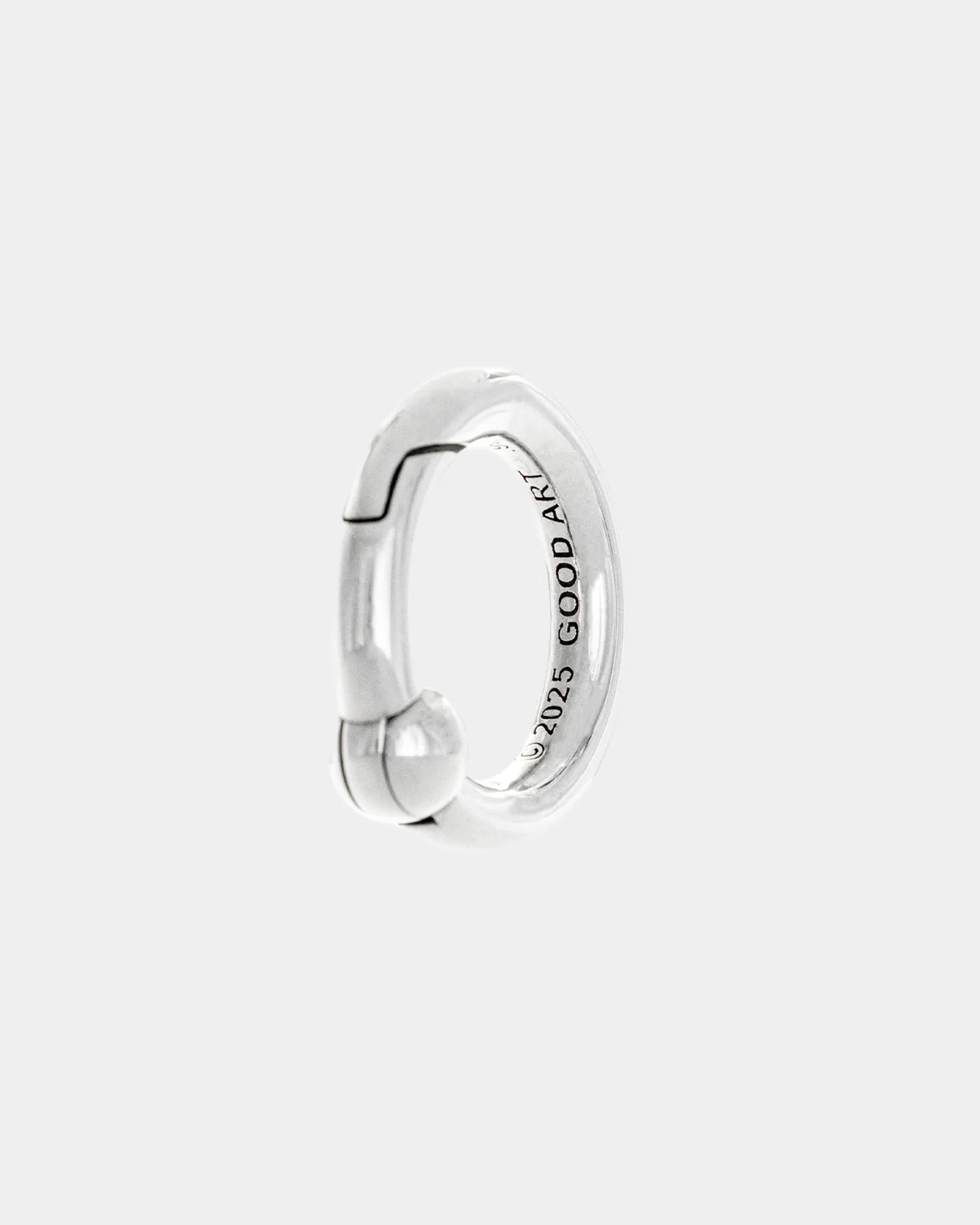 GOOD ART HLYWD Spring Ring Size B - Sterling Silver