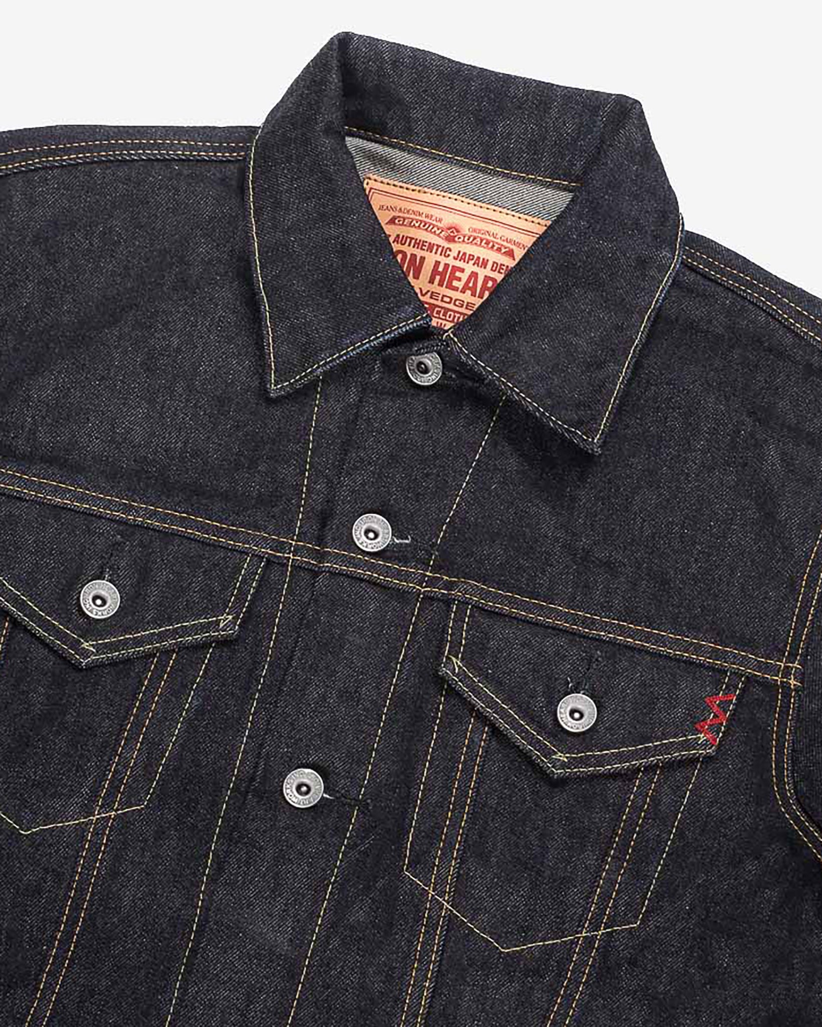 14oz Iron Heart Indigo Japanese Selvedge Denim Modified Type III
