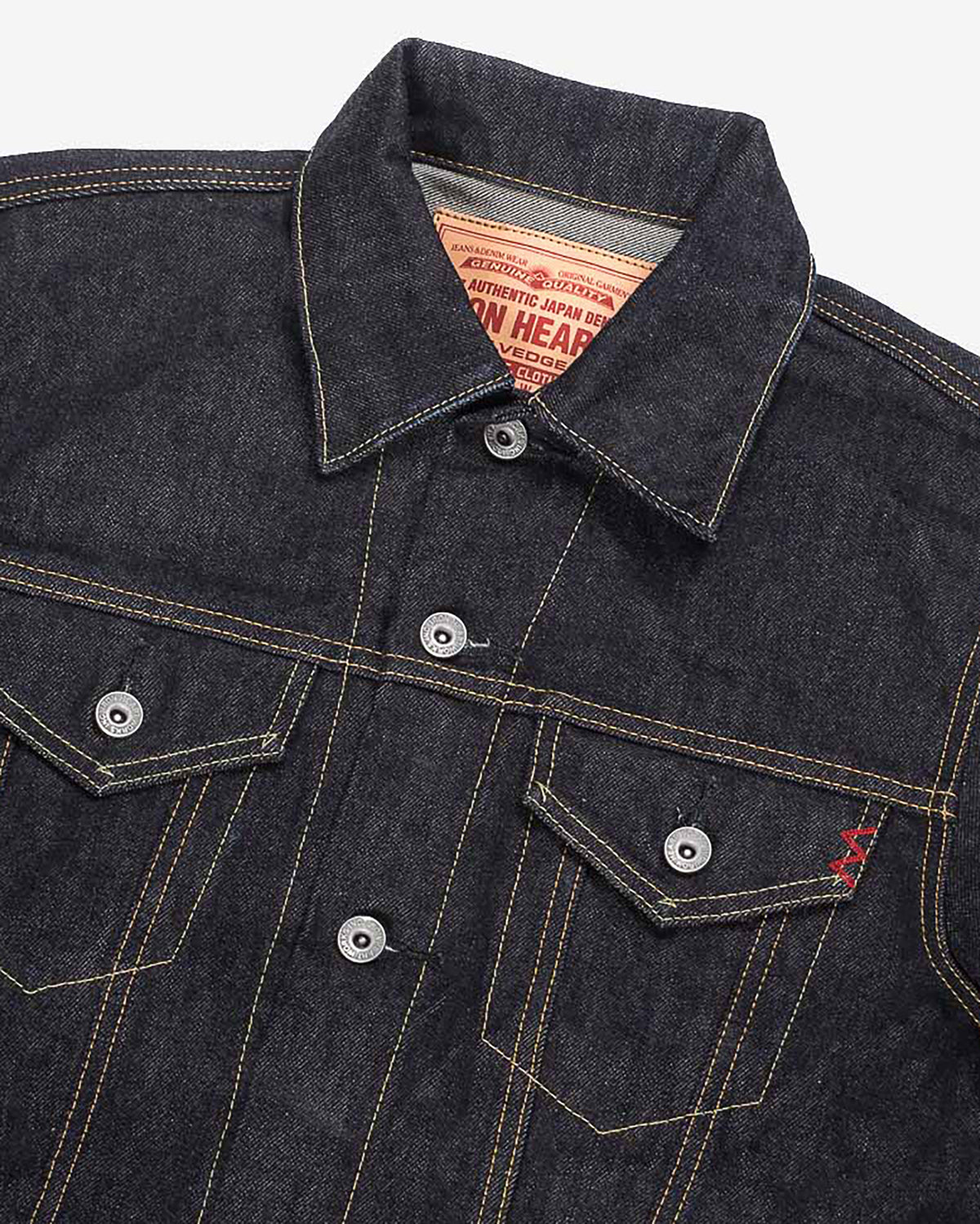 14oz Iron Heart Indigo Japanese Selvedge Denim Modified Type III 