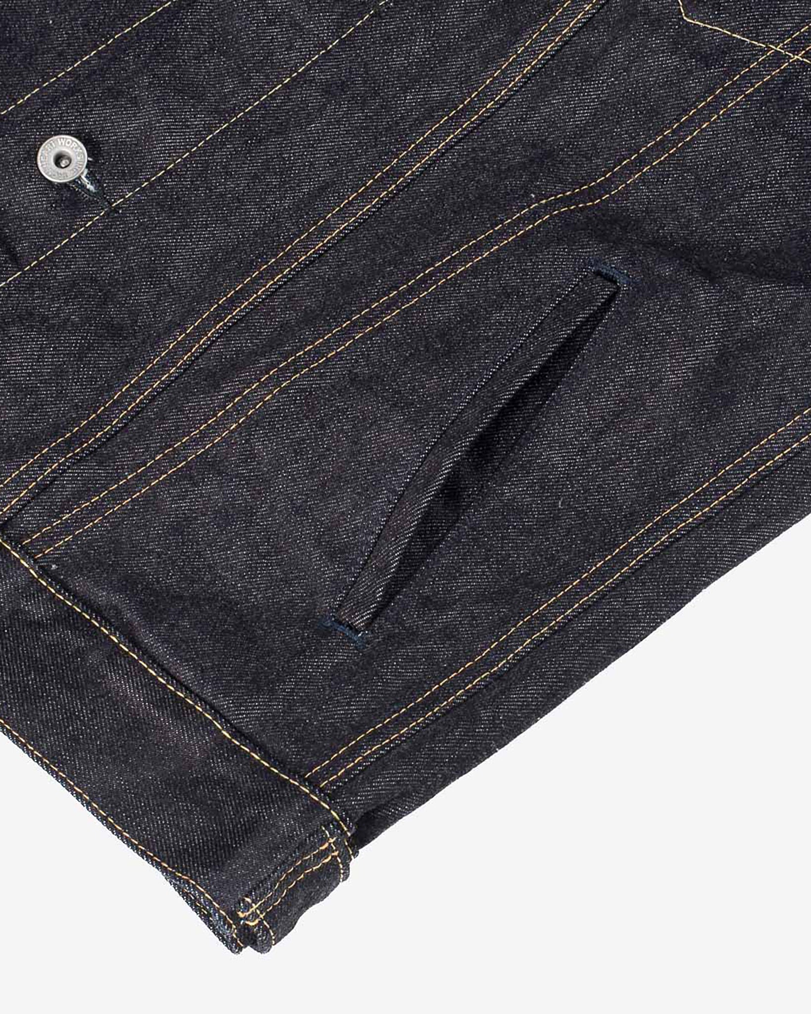 14oz Iron Heart Indigo Japanese Selvedge Denim Modified Type III