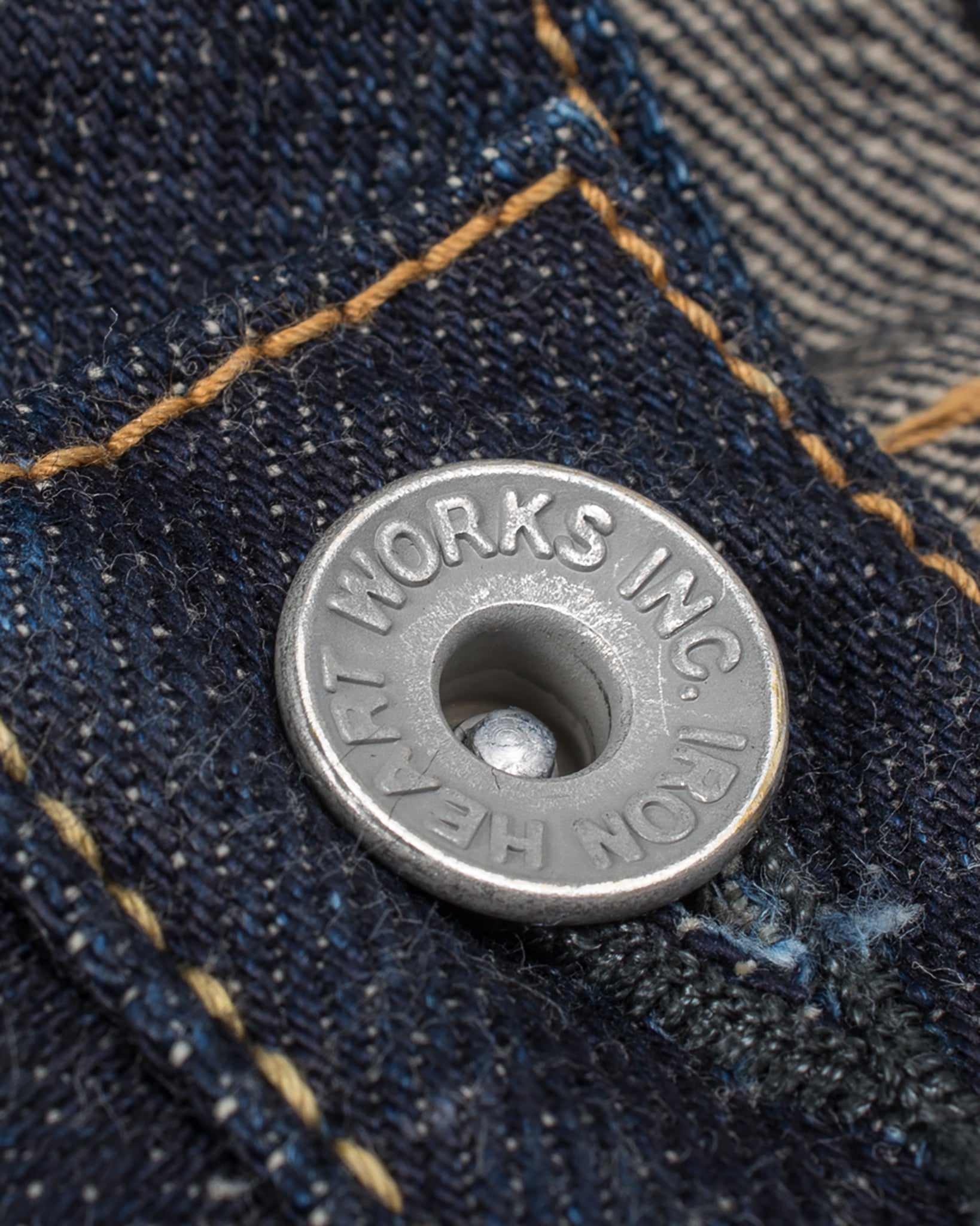 Iron Heart 18oz Vintage Selvedge Denim Slim Straight Cut Jeans