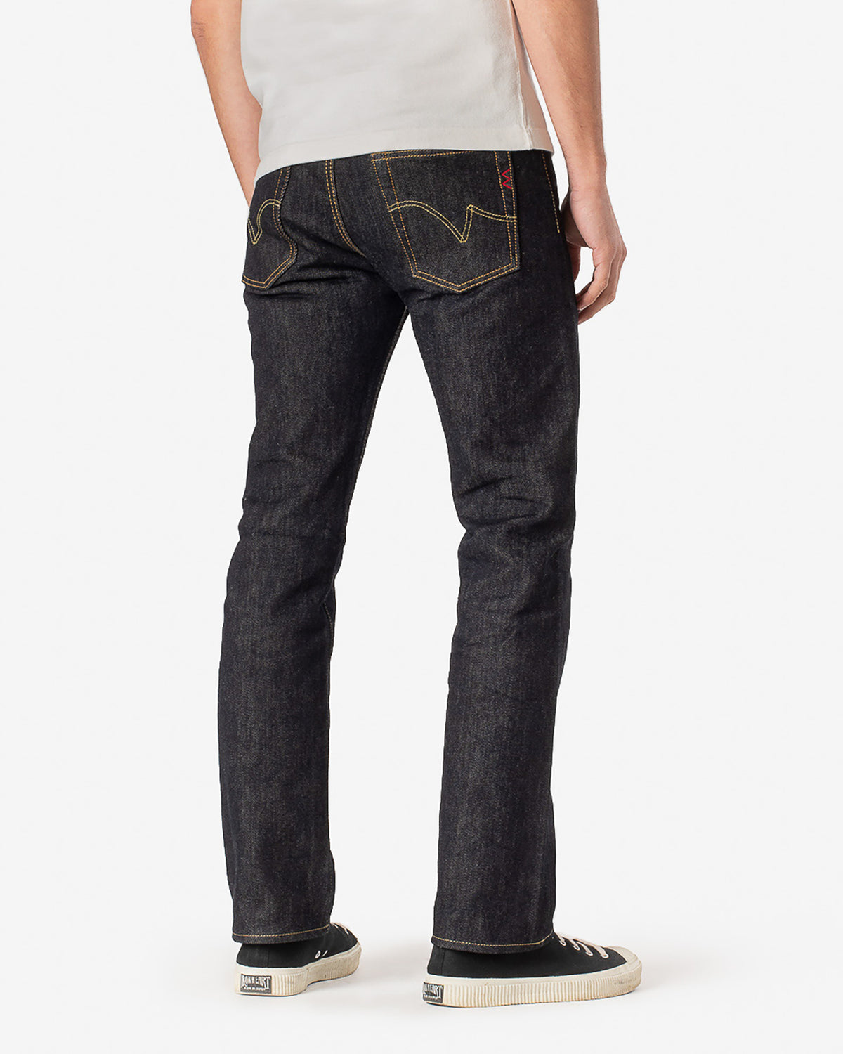 Iron Heart 21oz Selvedge Denim Slim Straight Cut Jeans - Indigo