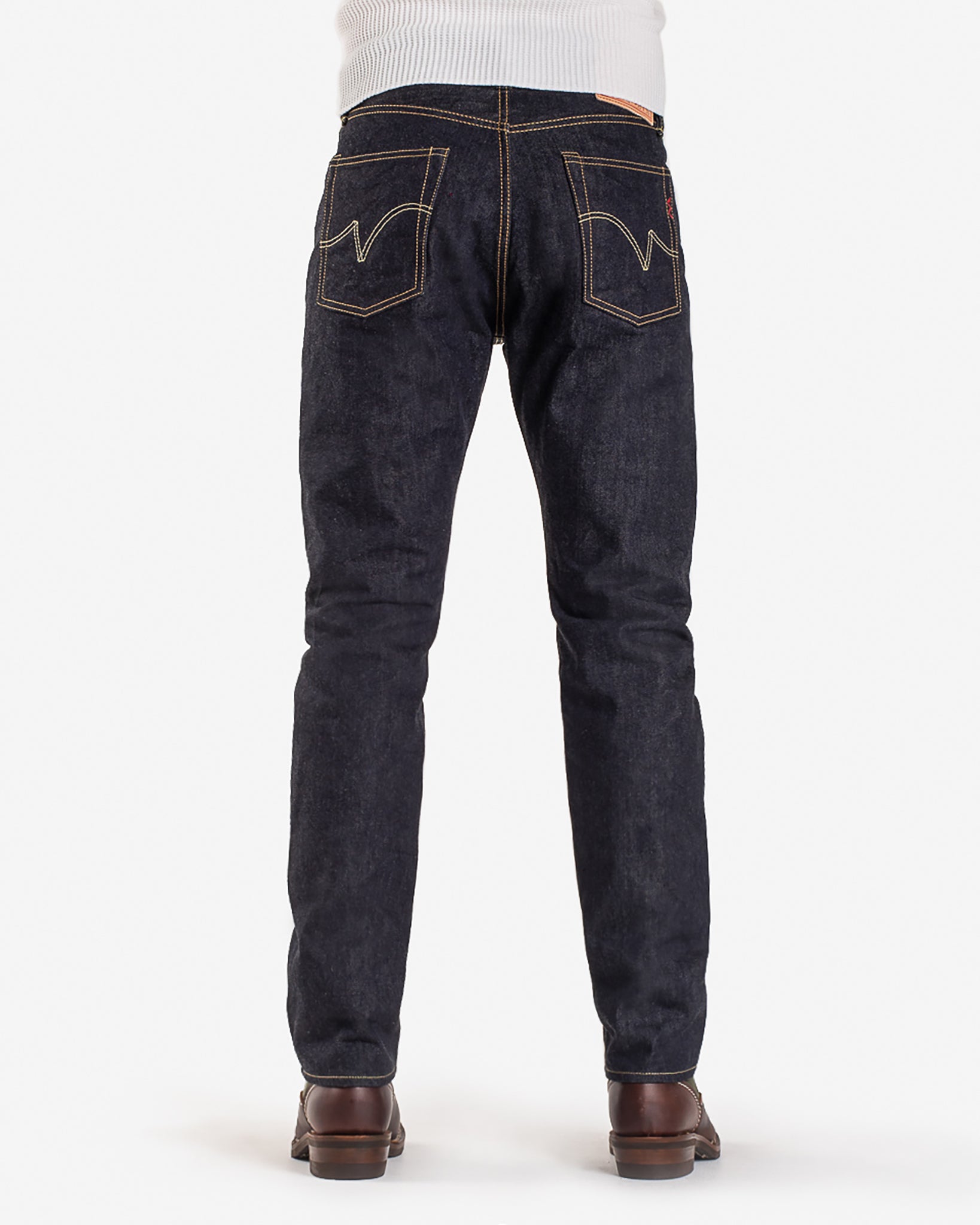 Iron Heart 14oz Selvedge Denim Medium/High Rise Tapered Cut Jeans