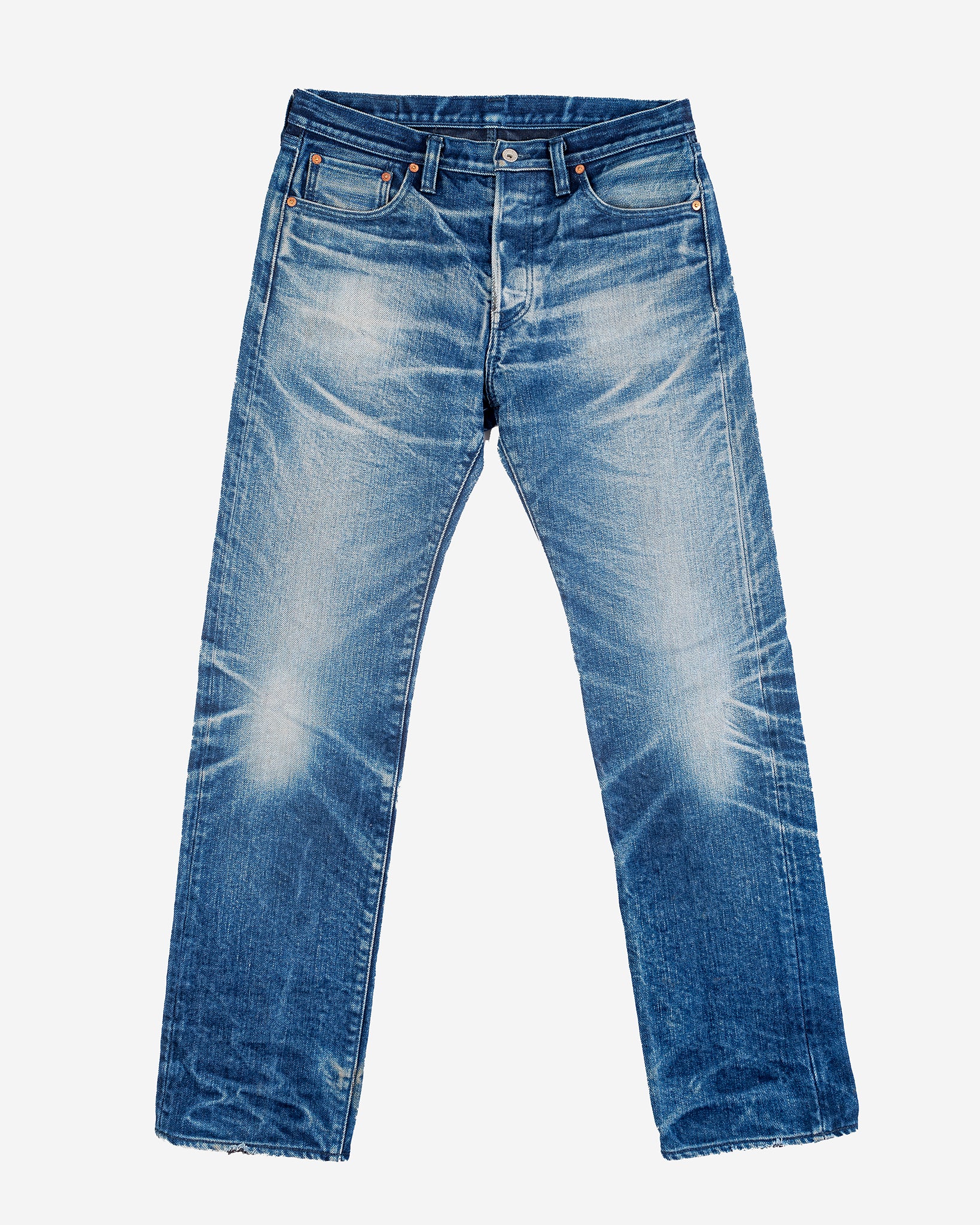 19oz Selvedge Denim - Indigo/Black